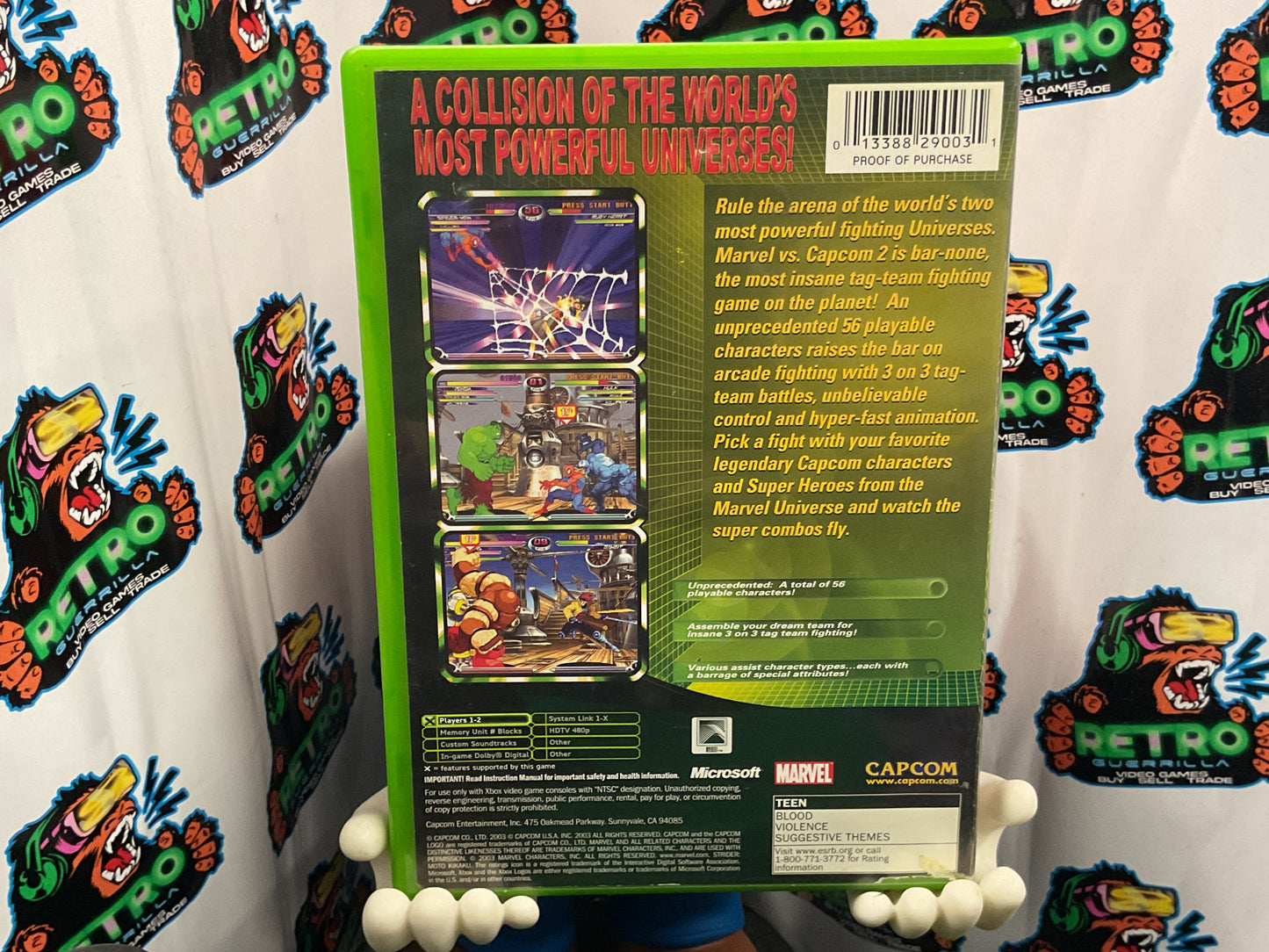 Xbox Marvel vs Capcom 2