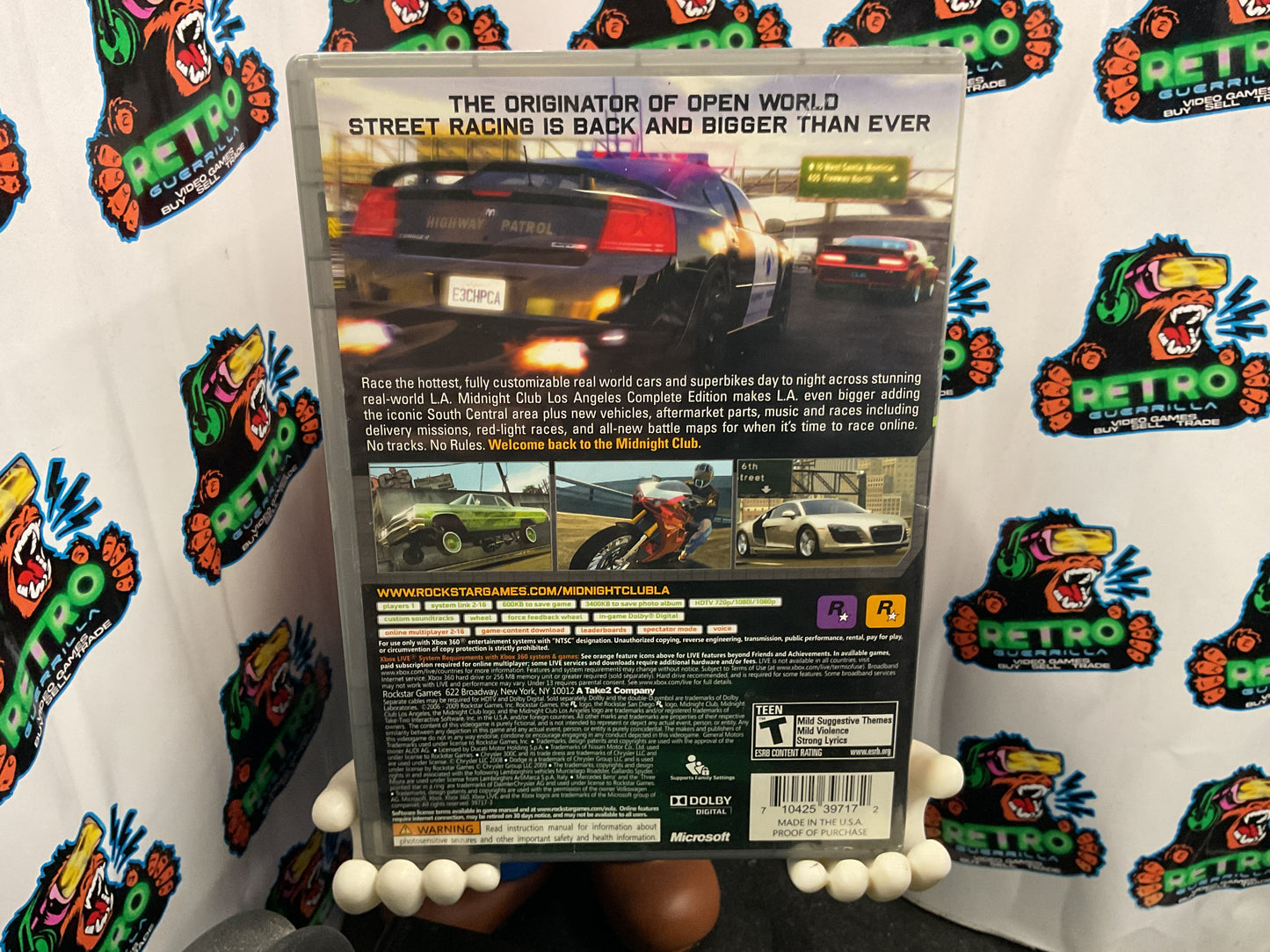 Xbox 360 Midnight Club Los Angeles Complete Edition