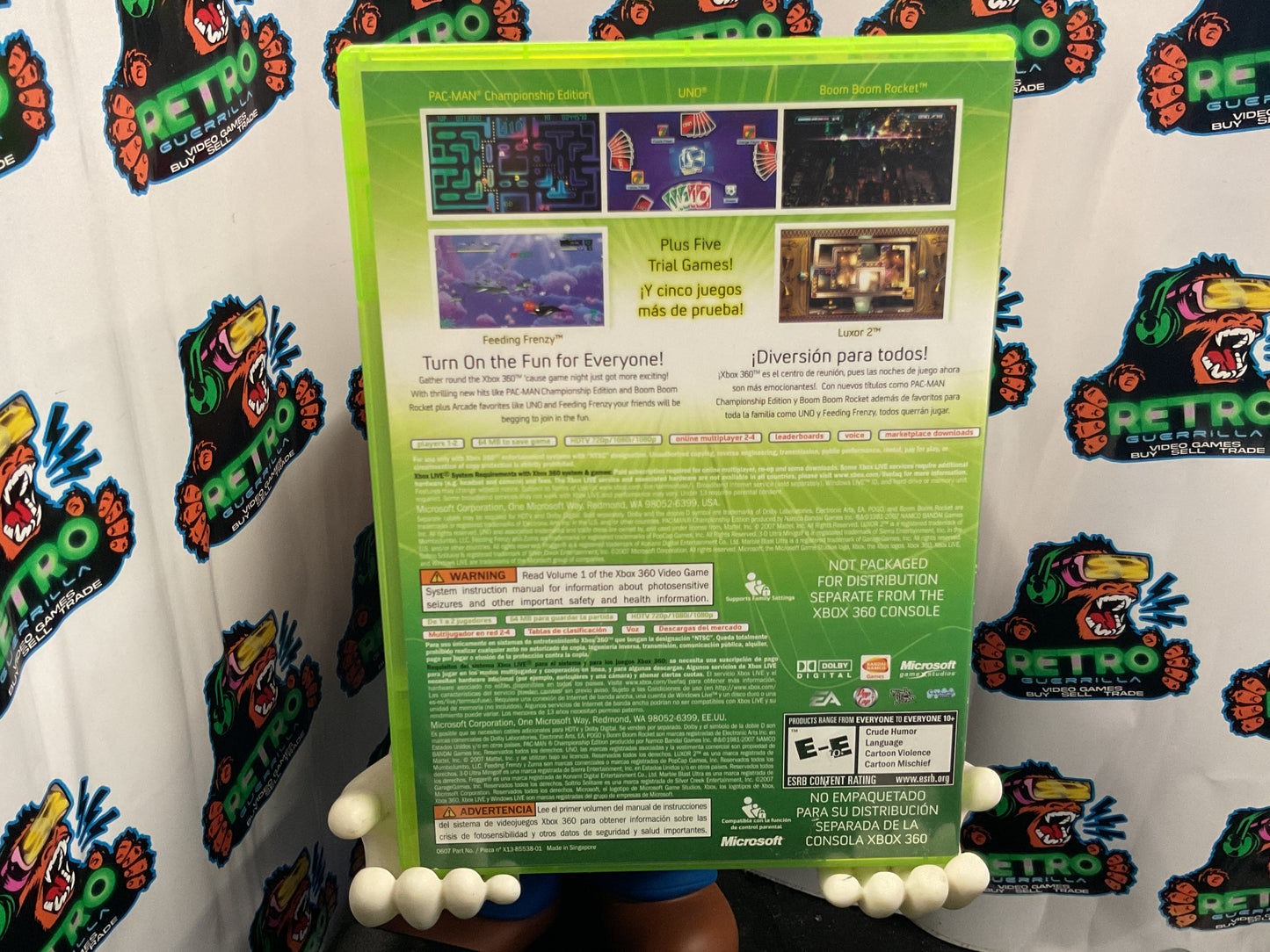 Xbox 360 Xbox Live Arcade Compilation Disc