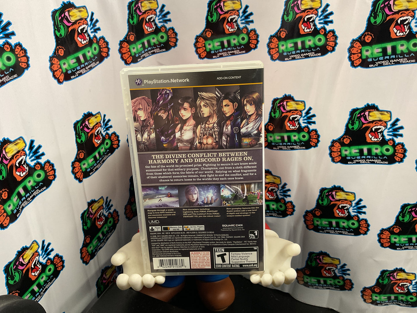 PSP Dissidia 012: duodecim Final Fantasy