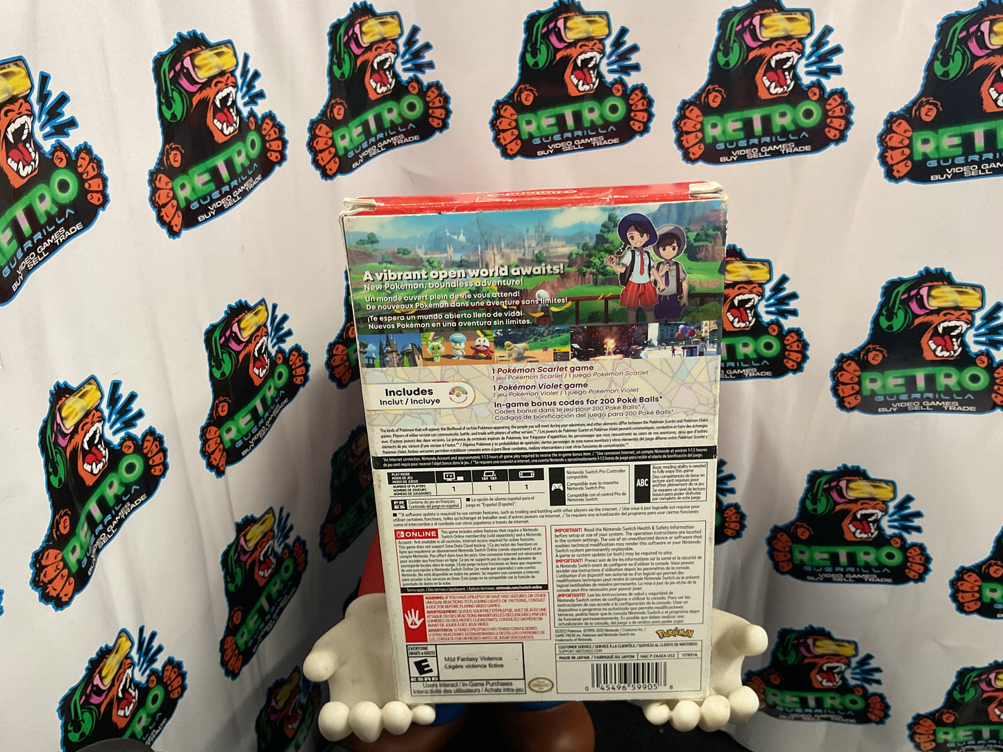 Switch Pokémon Scarlet & Violet Double Pack