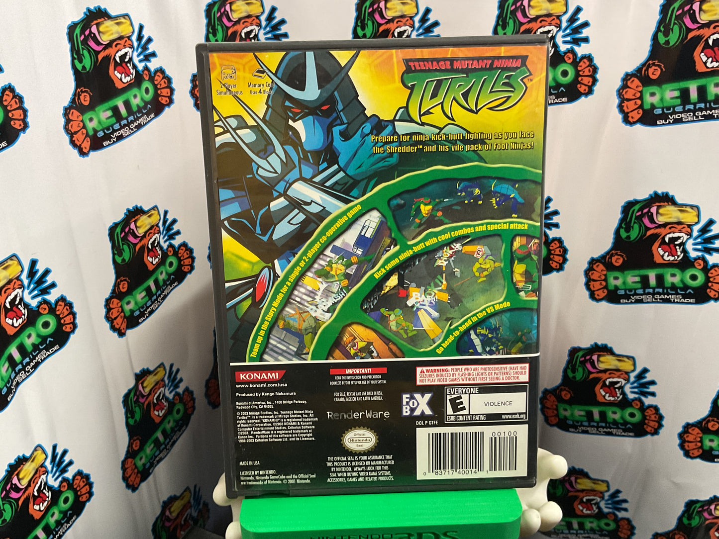 GCN Teenage Mutant Ninja Turtles