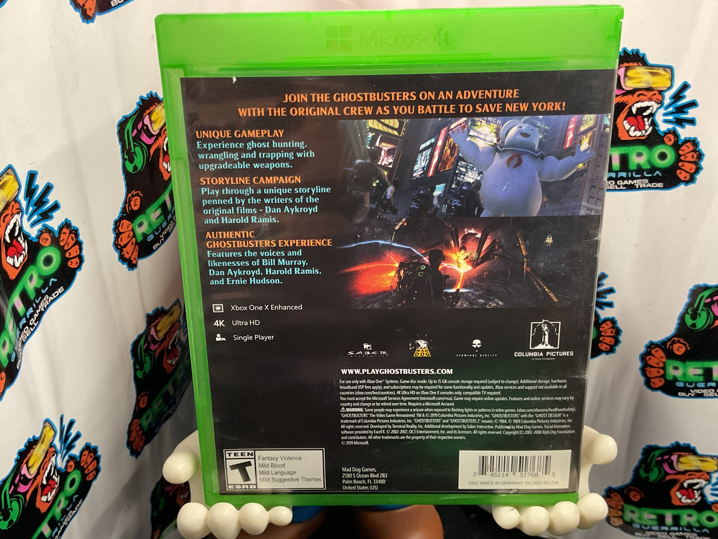 Xbox One Ghostbusters The Video Game Remastered
