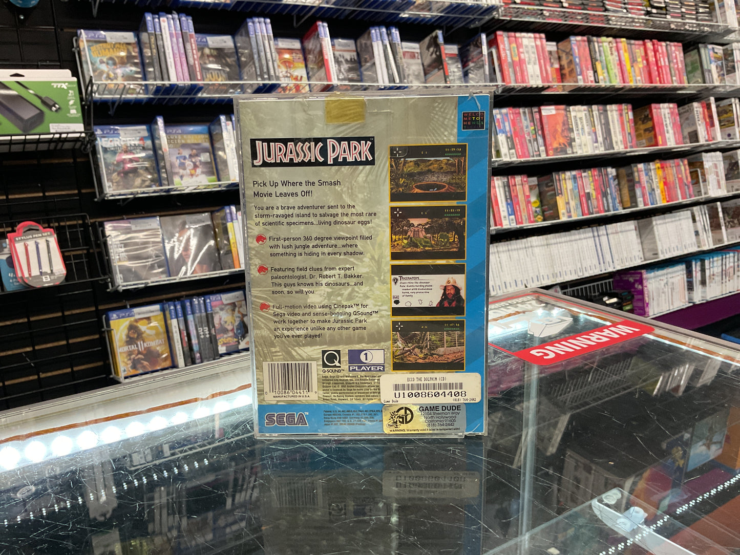 SEGA CD Jurassic Park