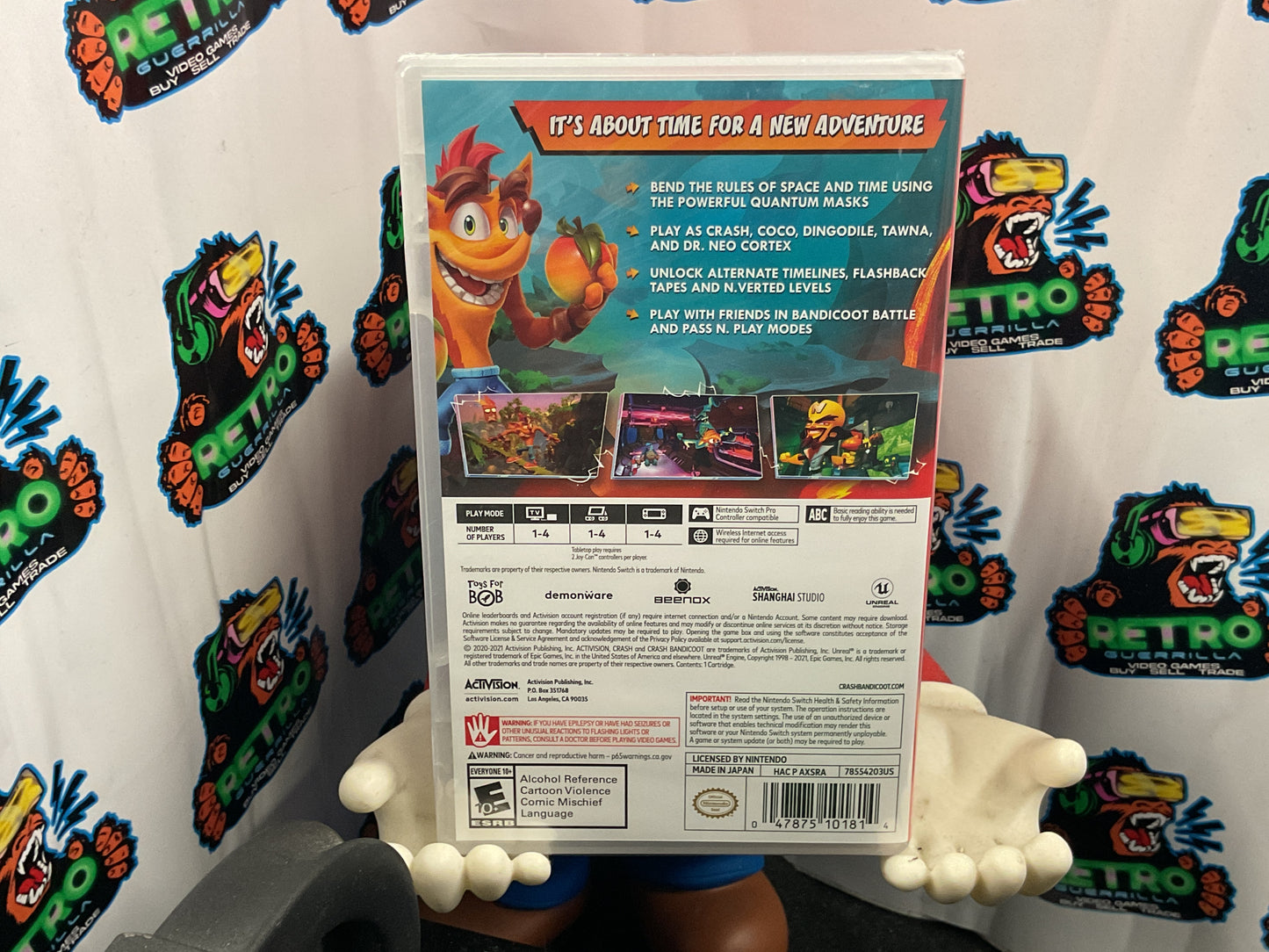 Switch Crash Bandicoot 4 It’s About Time