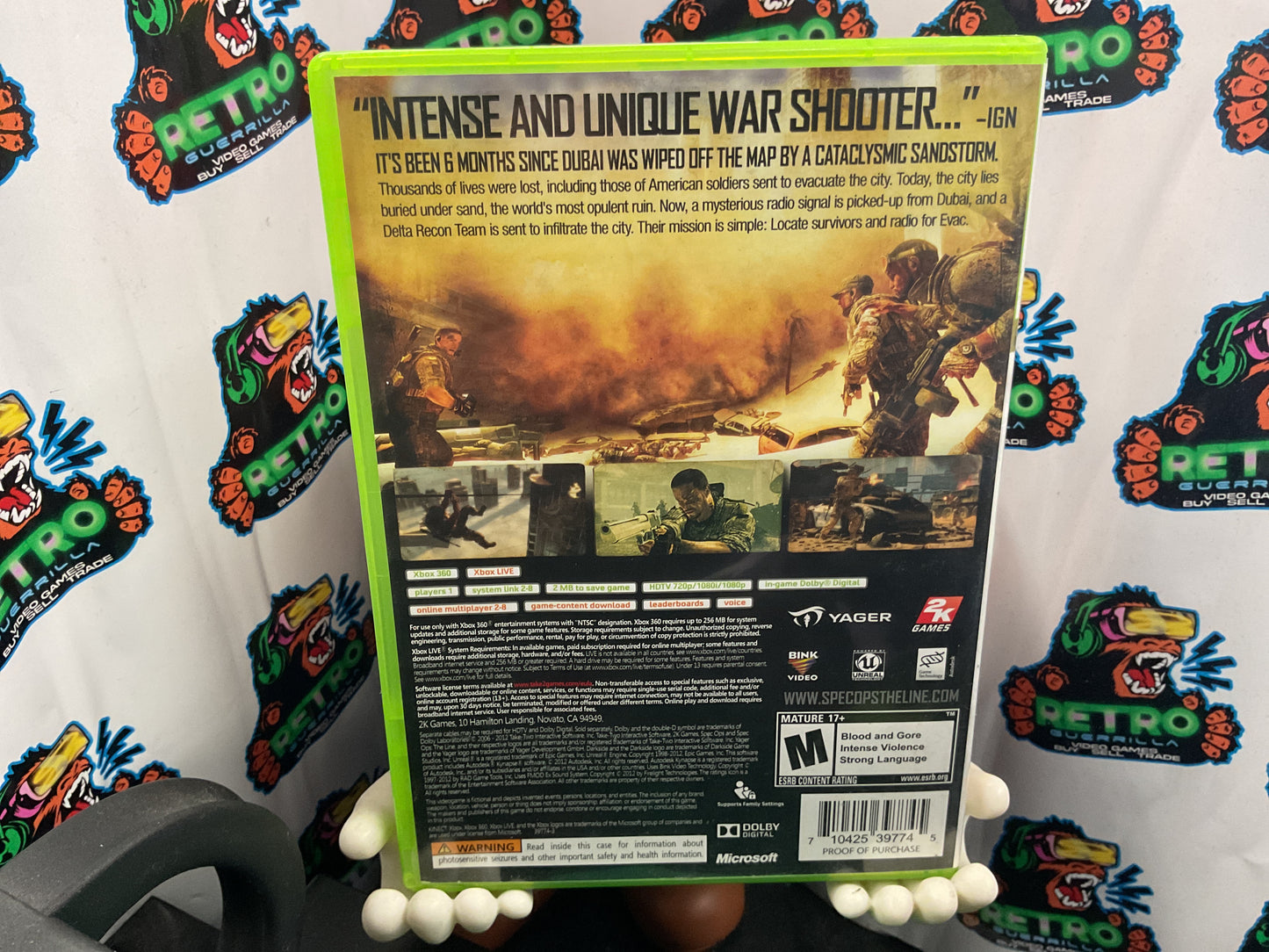 Xbox 360 Spec Ops The Line