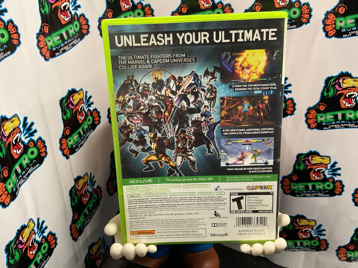 Xbox 360 Ultimate Marvel vs. Capcom 3