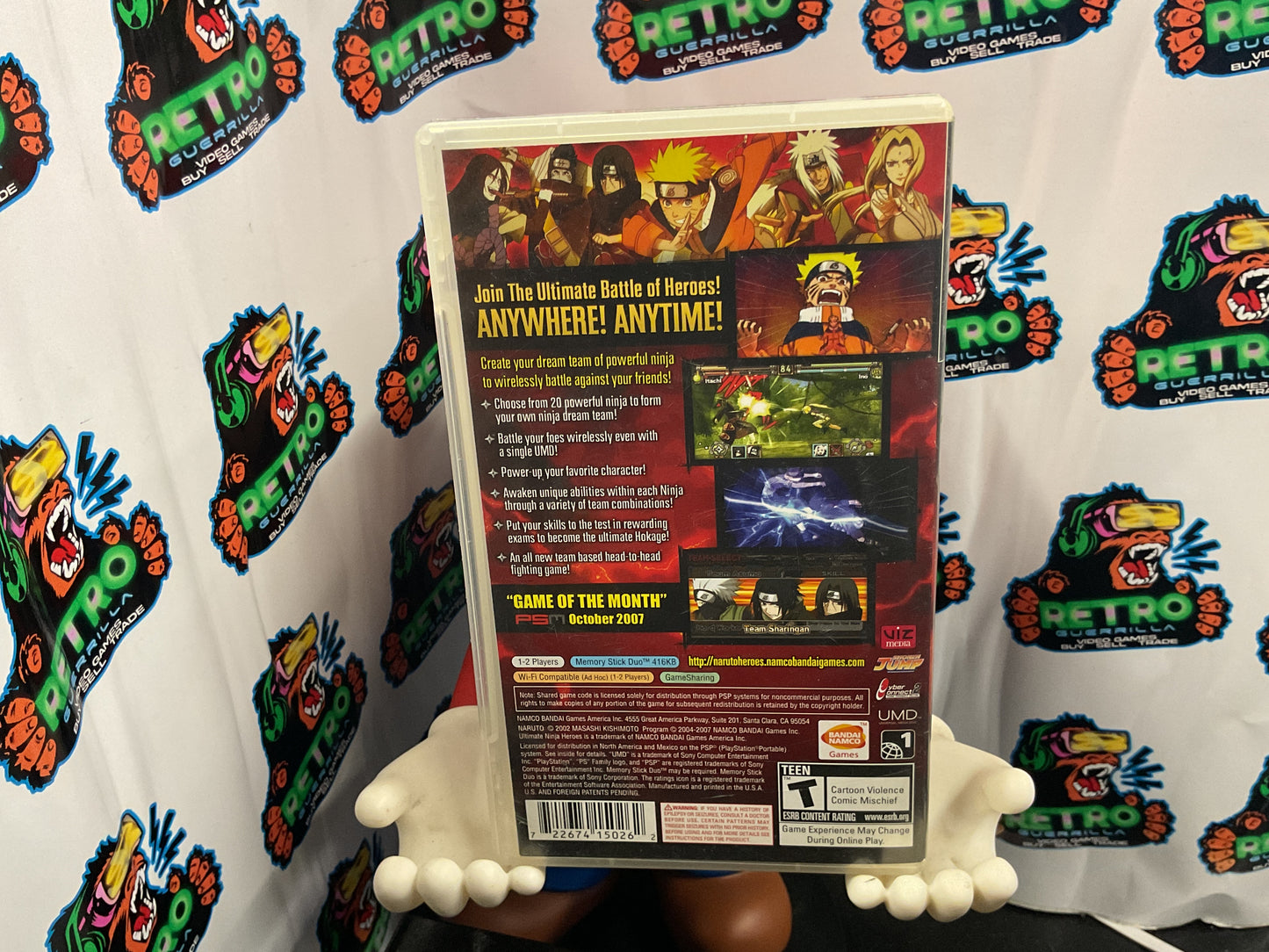 PSP Naruto Ultimate Ninja Heroes