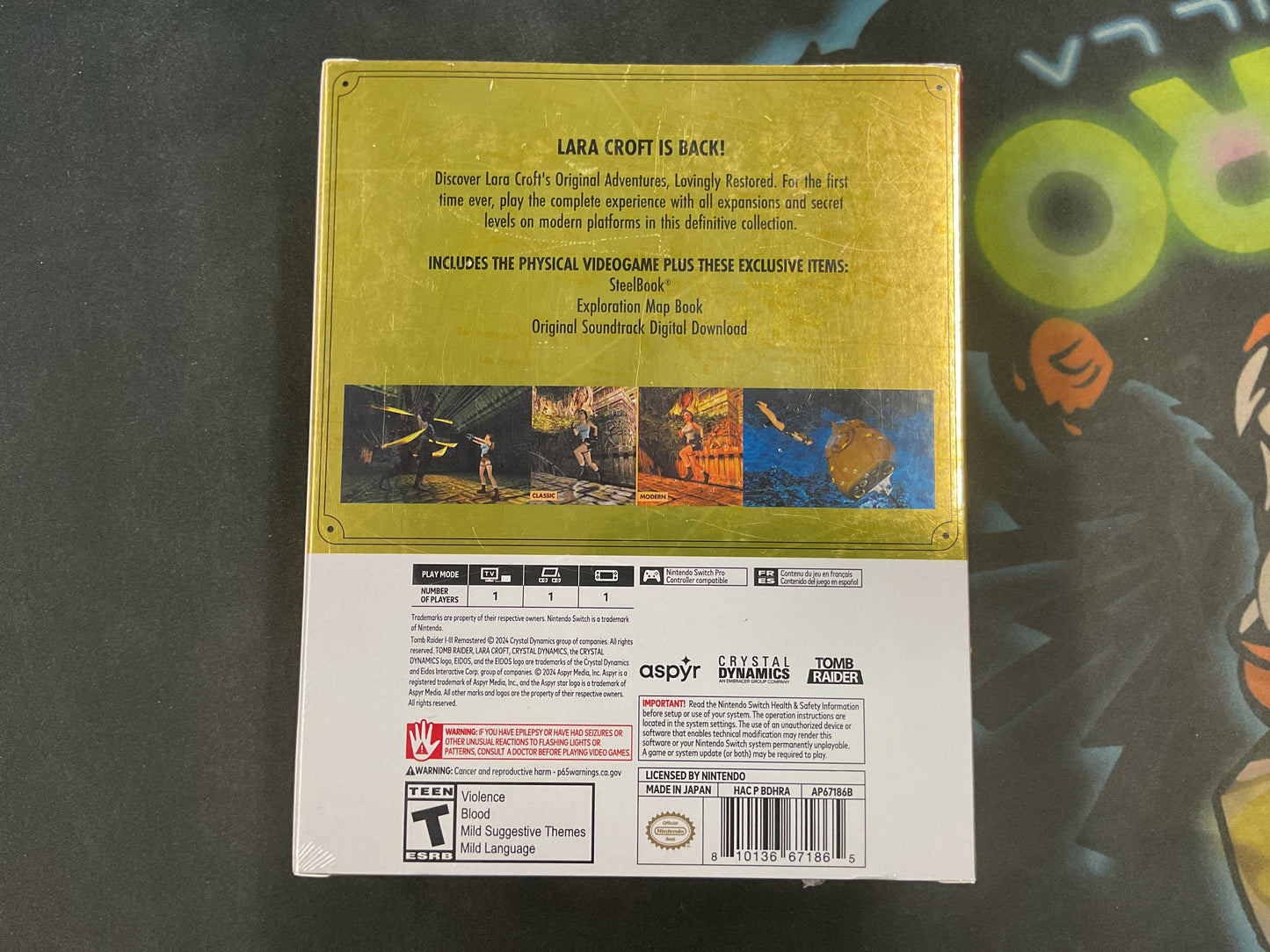 Switch Tomb Raider 1-3 Remastered Deluxe Edition