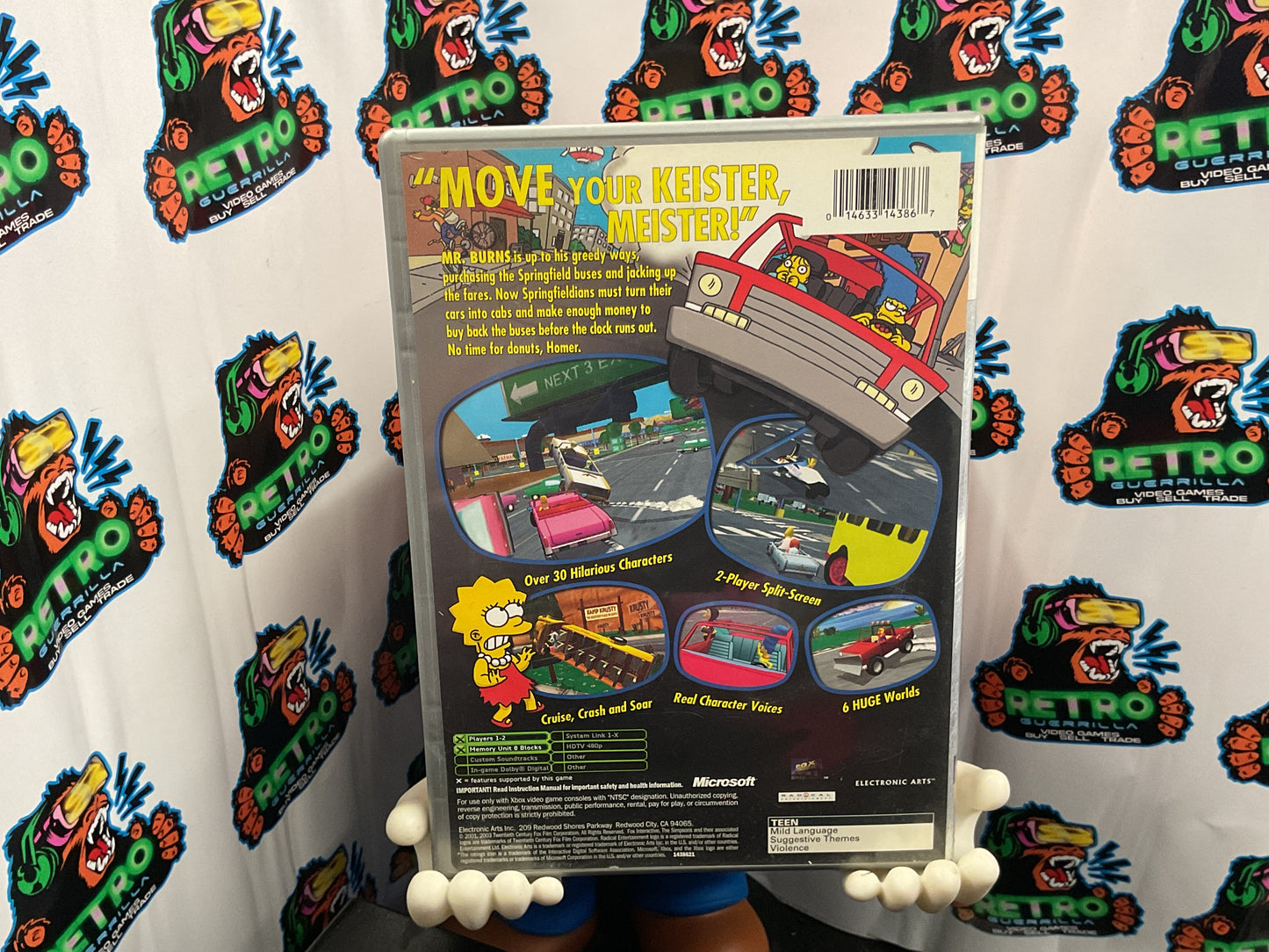 Xbox The Simpsons Road Rage