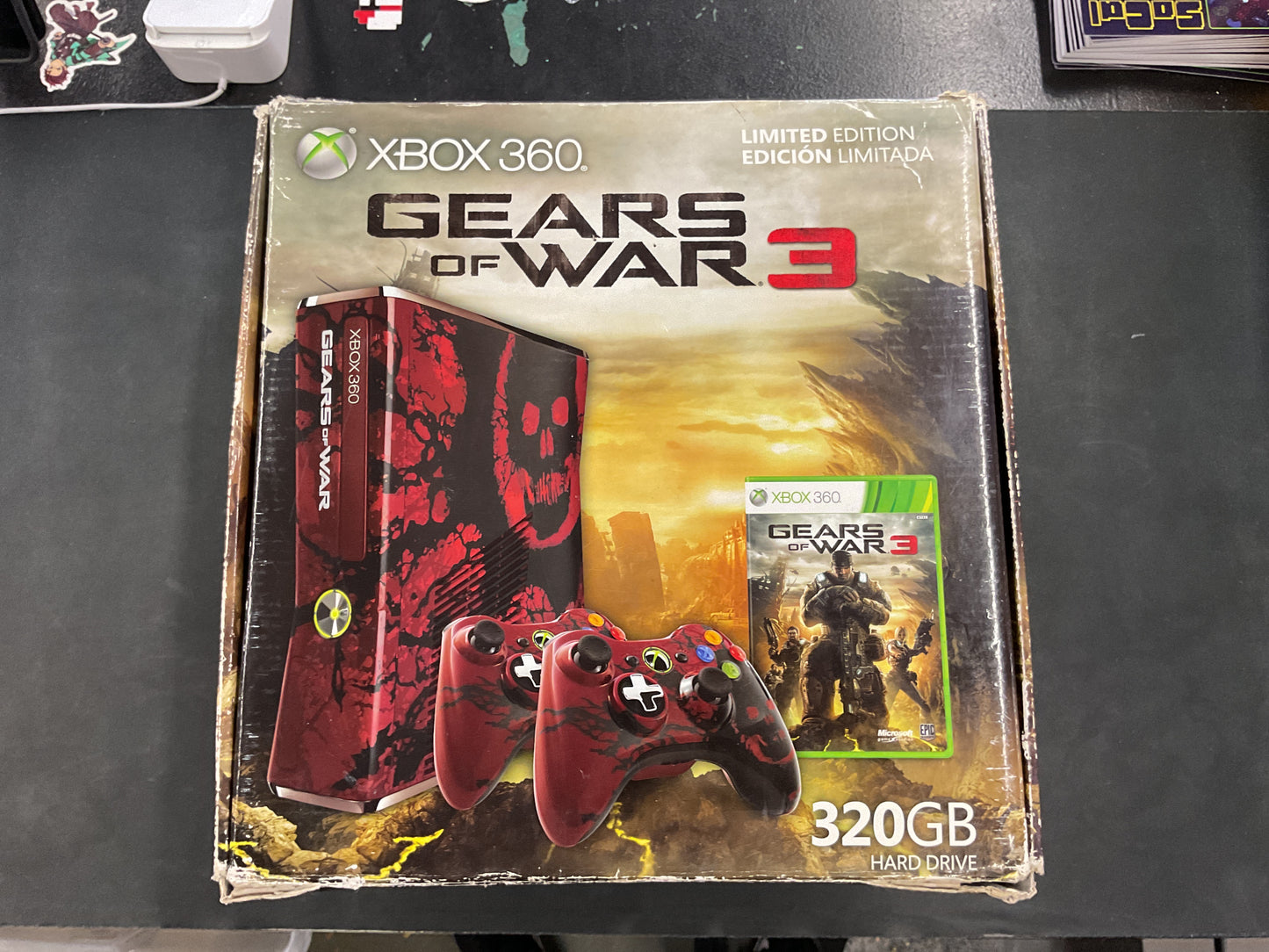 Gears of War 3 Limited Edition Xbox 360 S Console