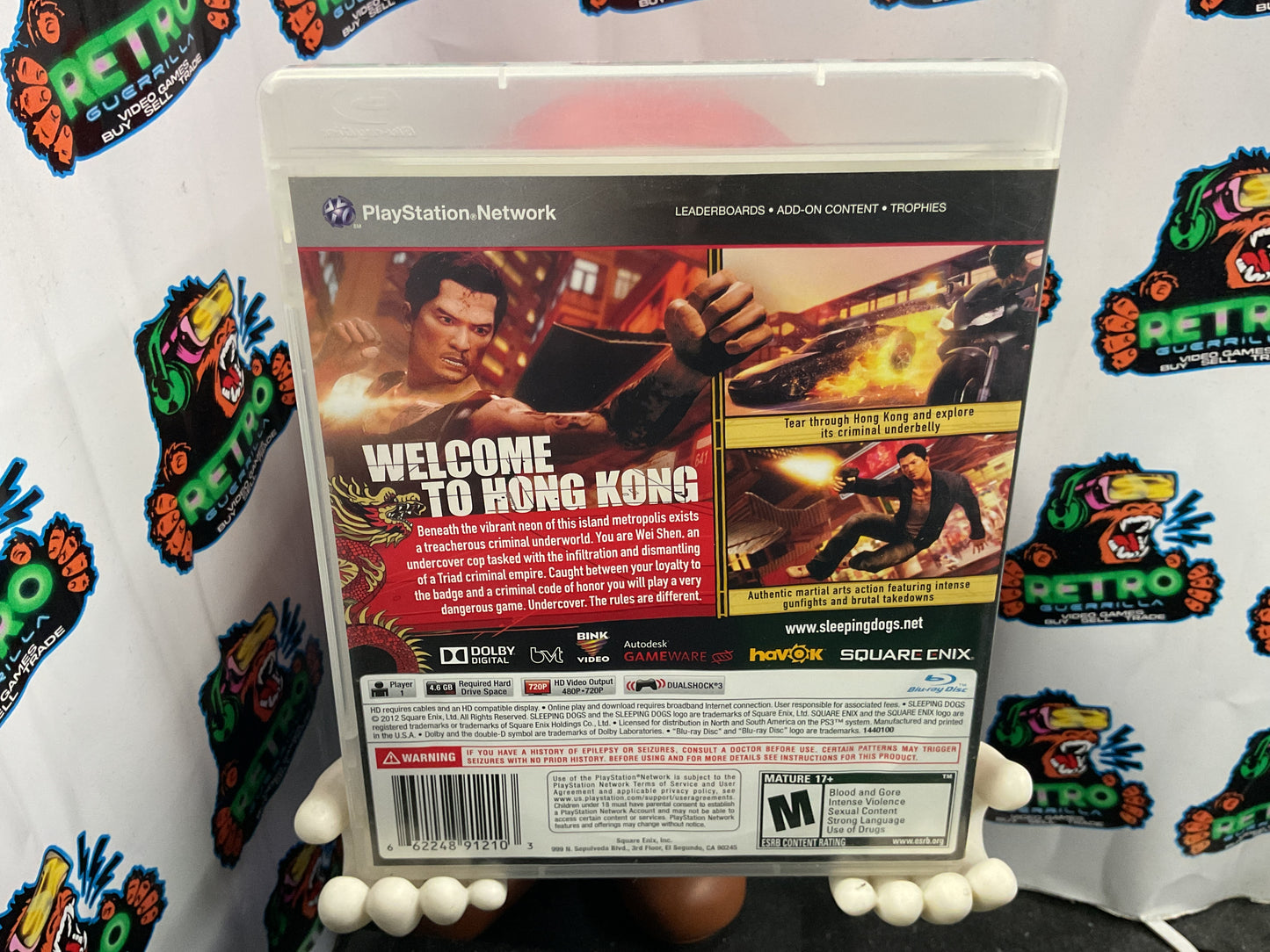 PS3 Sleeping Dogs