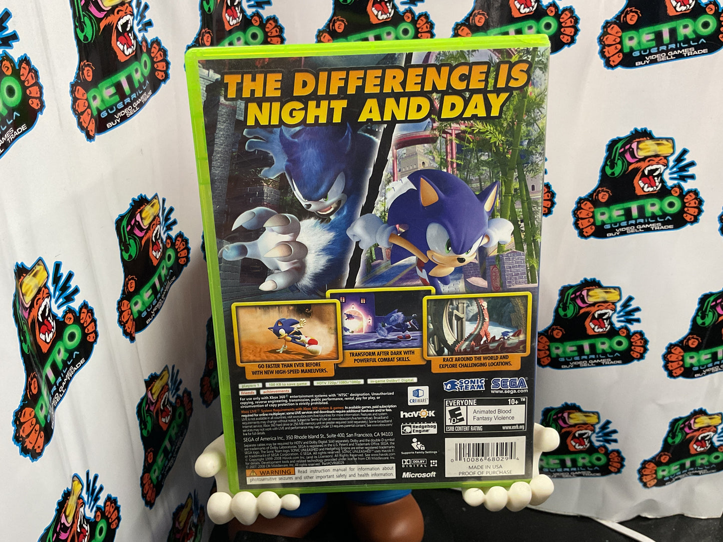 Xbox 360 Sonic Unleashed