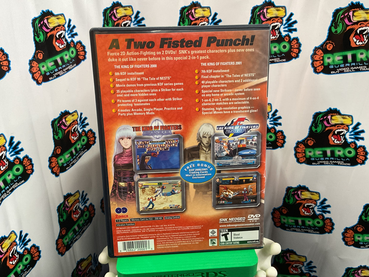 PS2 The King of Fighters 2000/2001