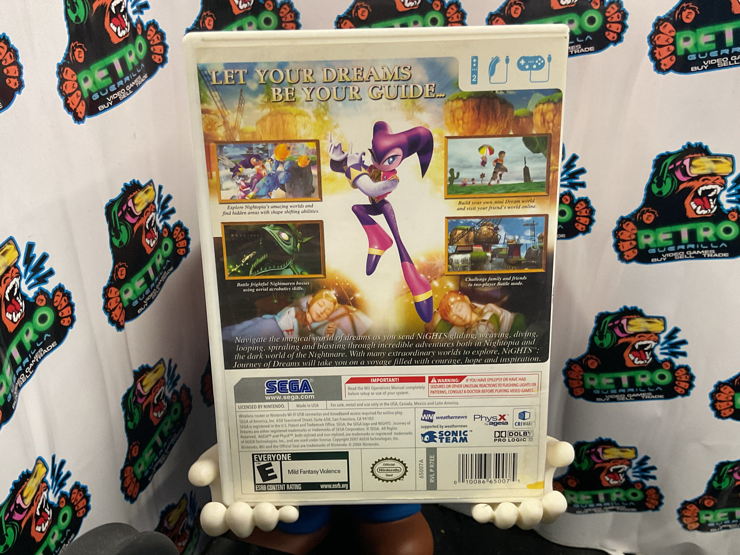 Wii Nights Journey Into Dreams