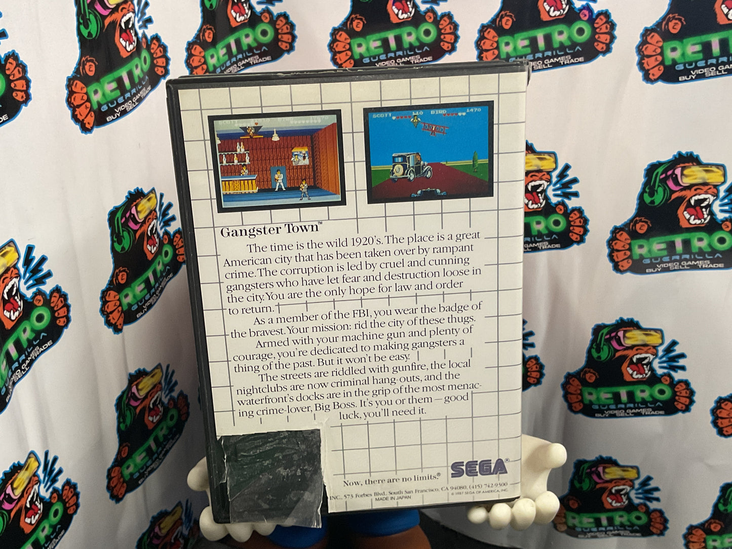 SEGA Master System Gangster Town