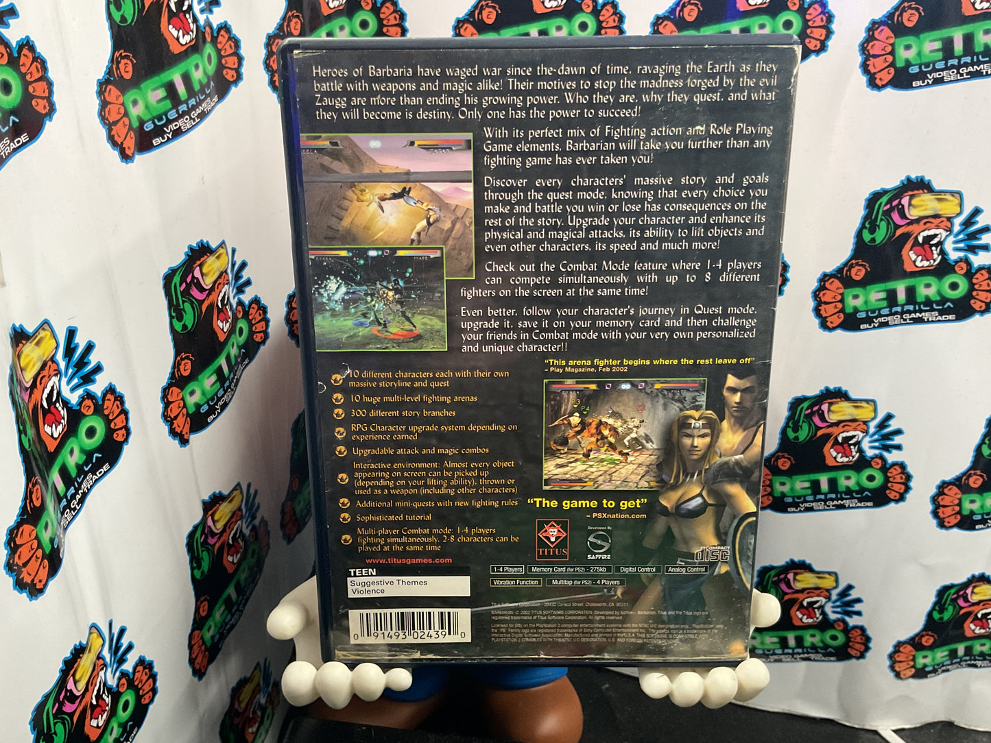 PS2 Barbarian