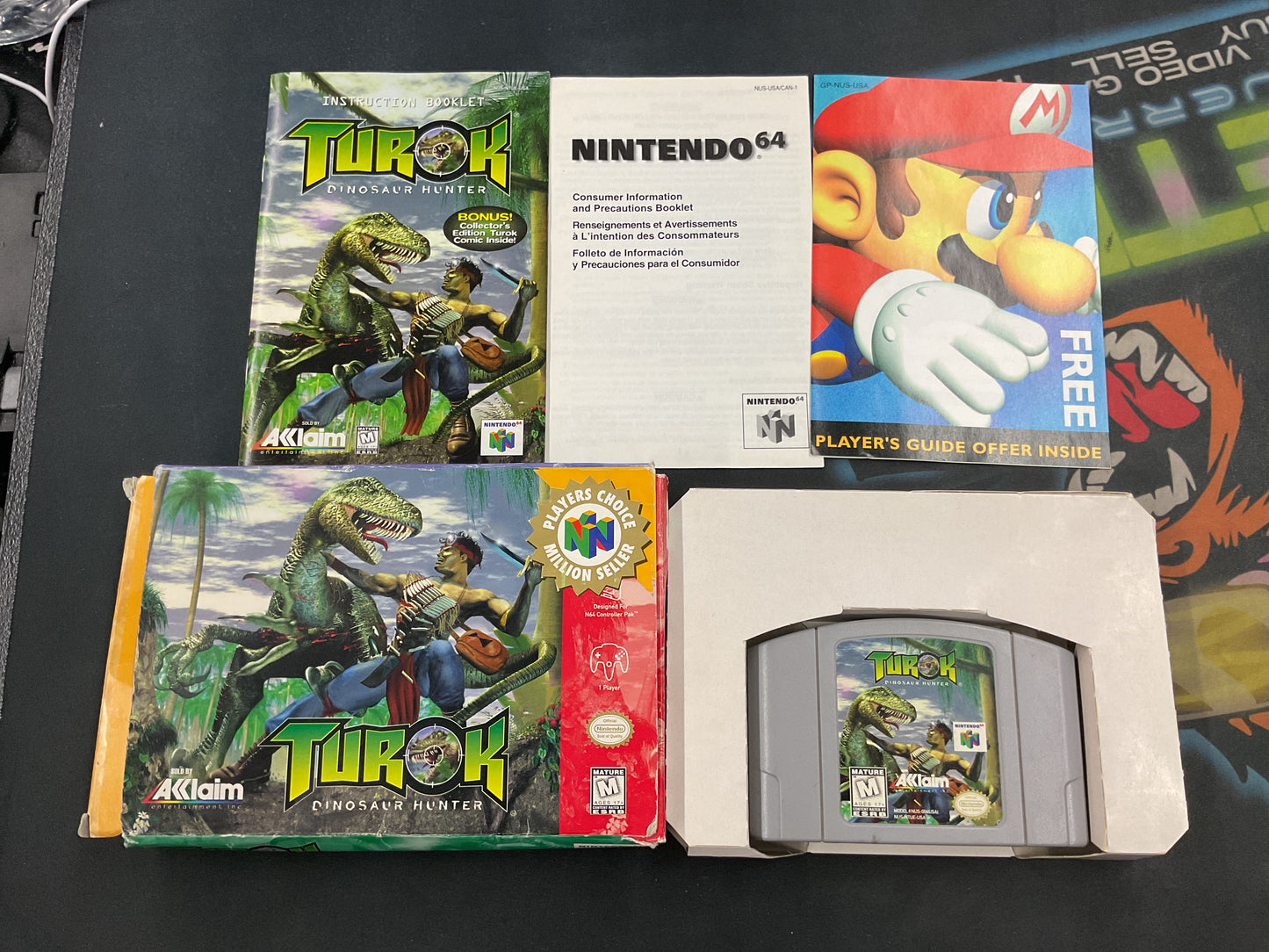 N64 Turok: Dinosaur Hunter