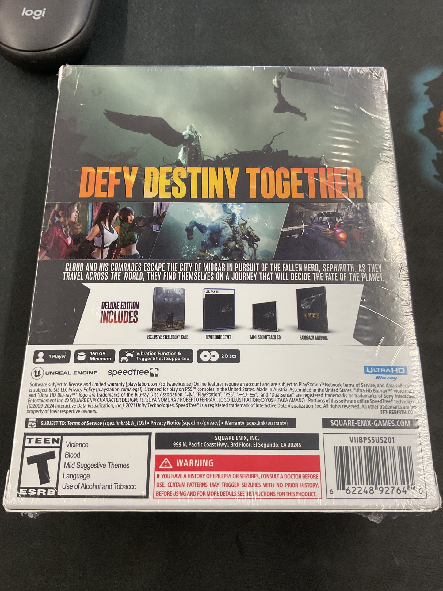 PS5 Final Fantasy VII (7) Rebirth (Deluxe Edition)