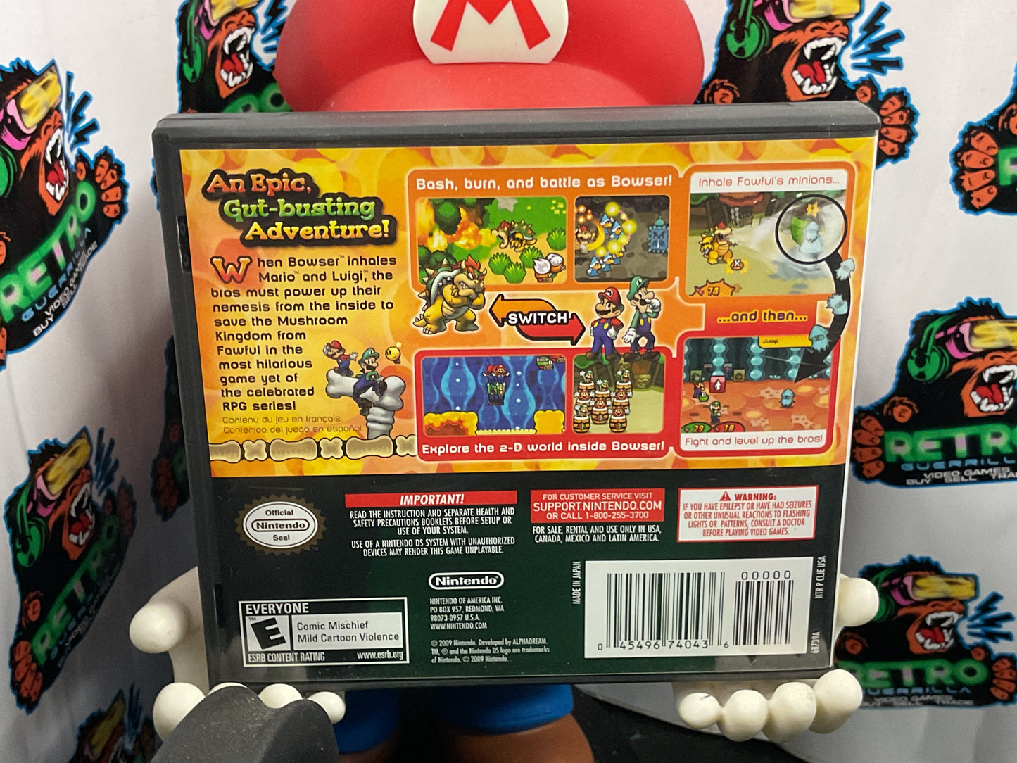 Nintendo DS Mario & Luigi Bowser’s Inside Story