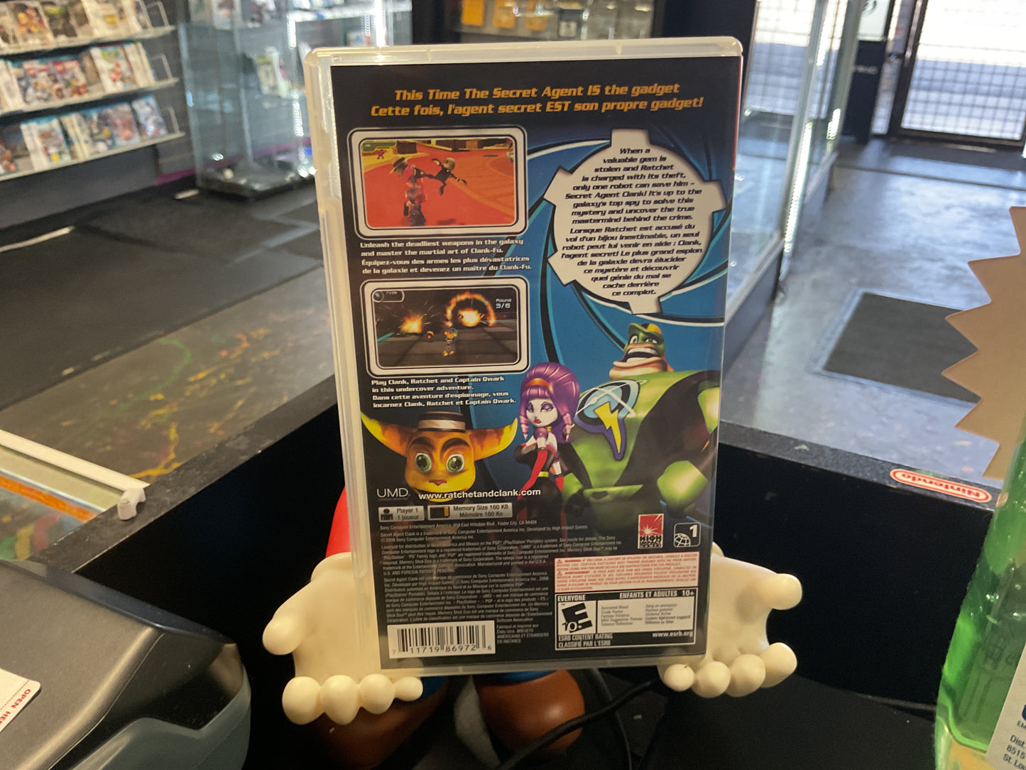 PSP Secret Agent Clank