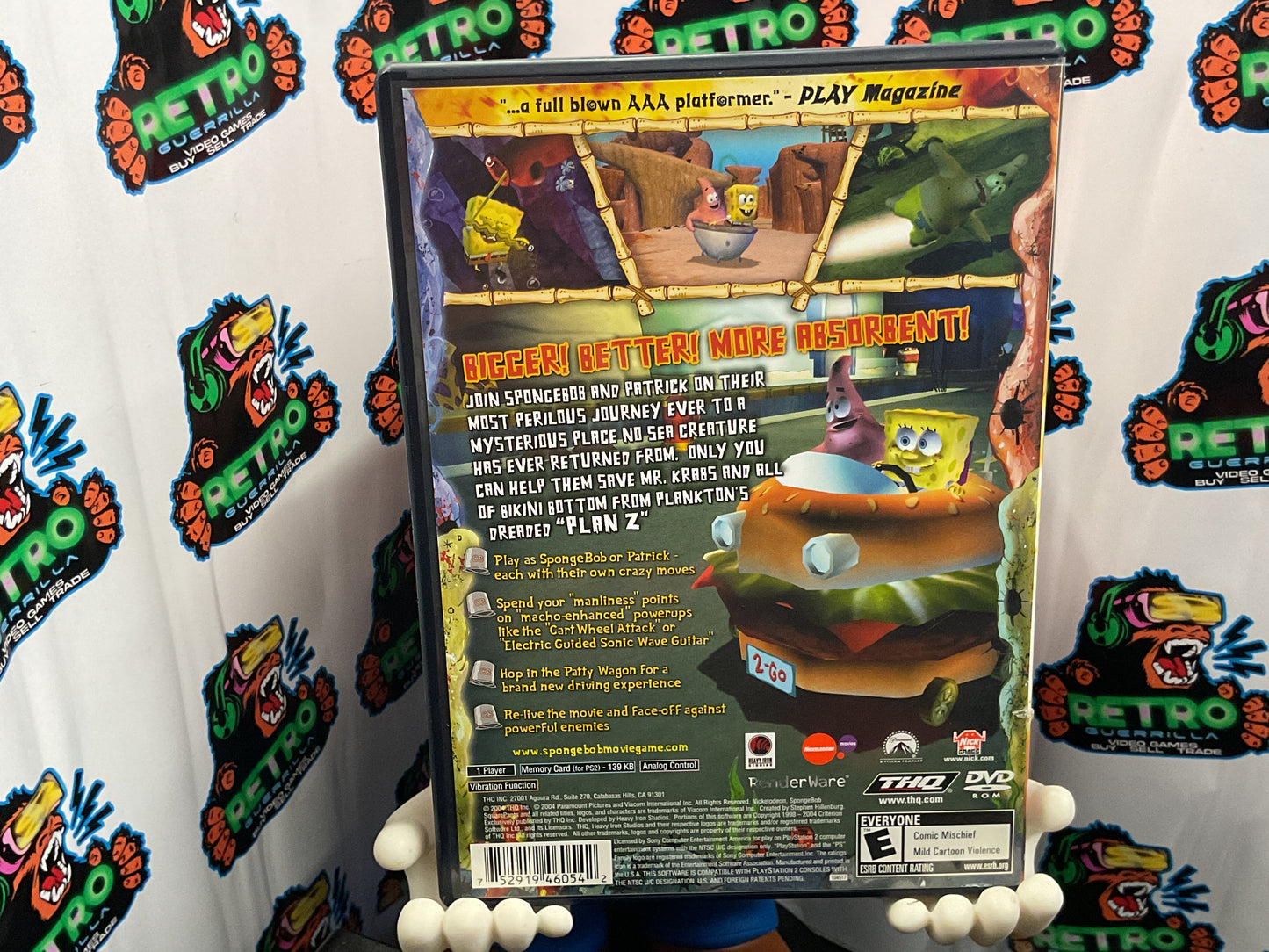 PS2 The SpongeBob SquarePants Movie