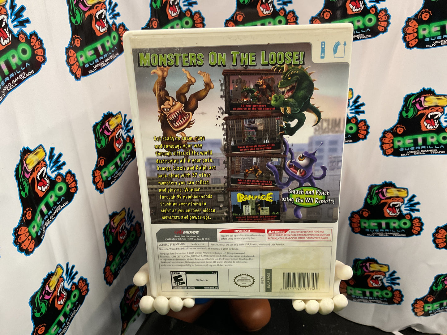 Wii Rampage Total Destruction