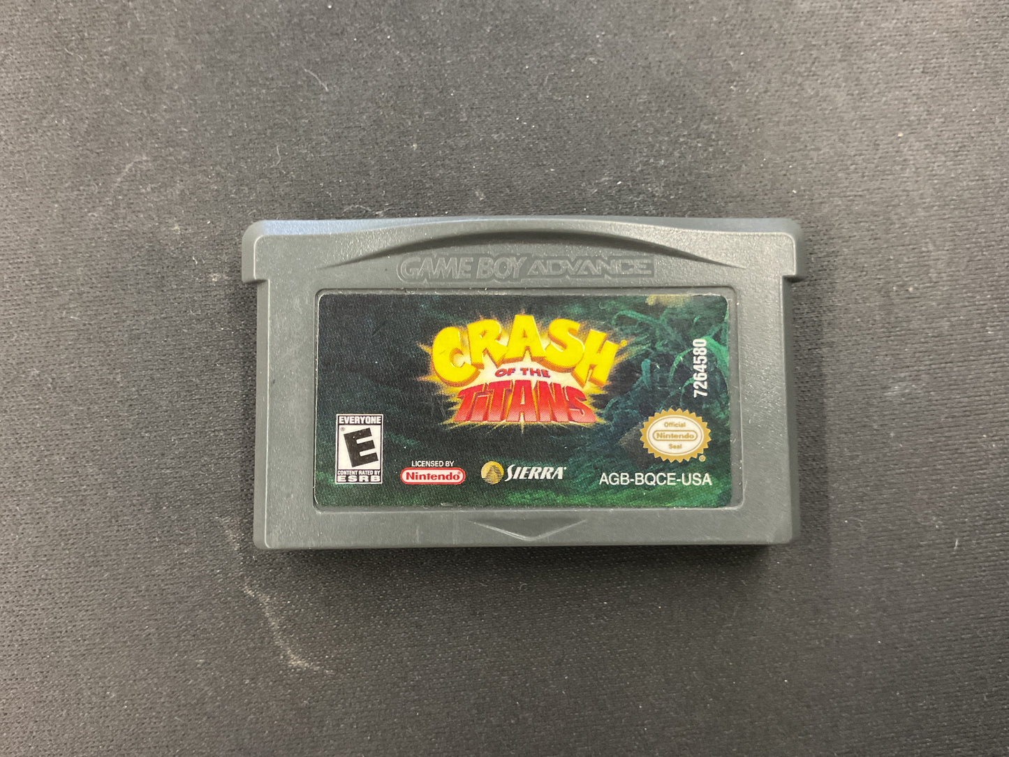 GameBoy Advance Crash of the Titans