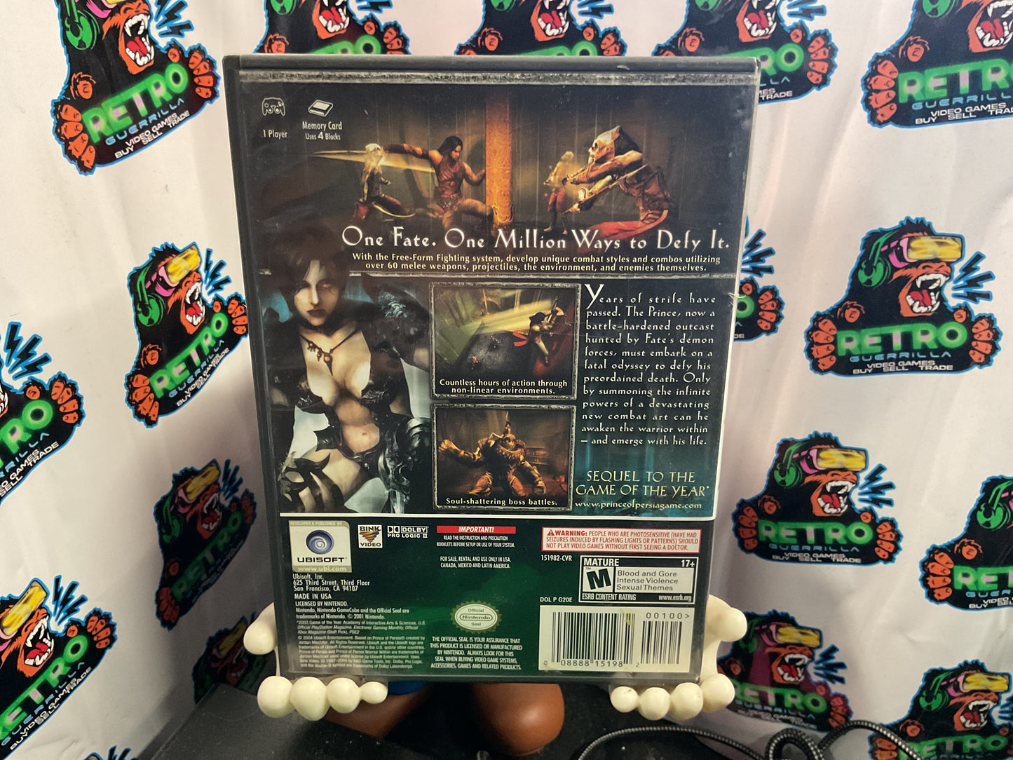 GCN Prince Of Persia Warrior Within