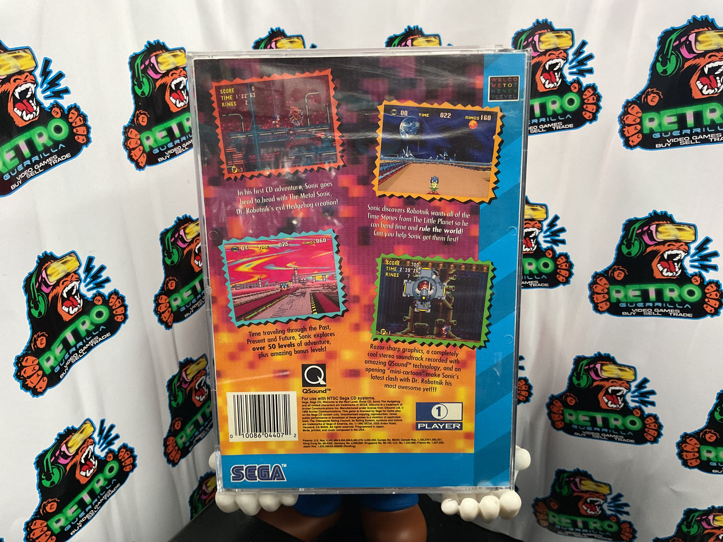 SEGA CD Sonic CD (Missing Manual)