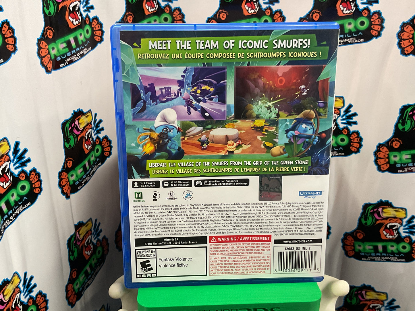 PS5 The Smurfs 2: The Prisoner of the Green Stone