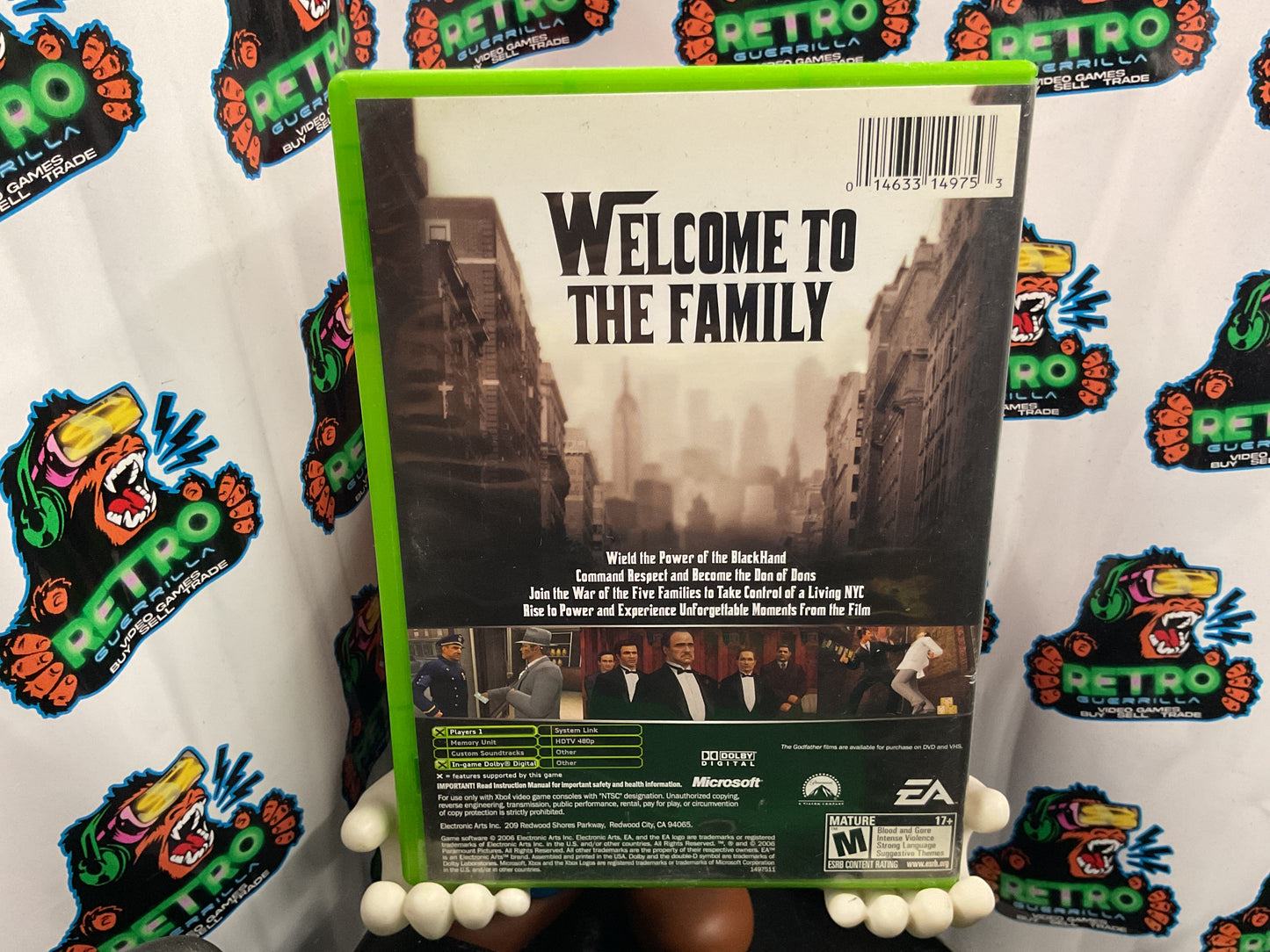 Xbox The Godfather The Game