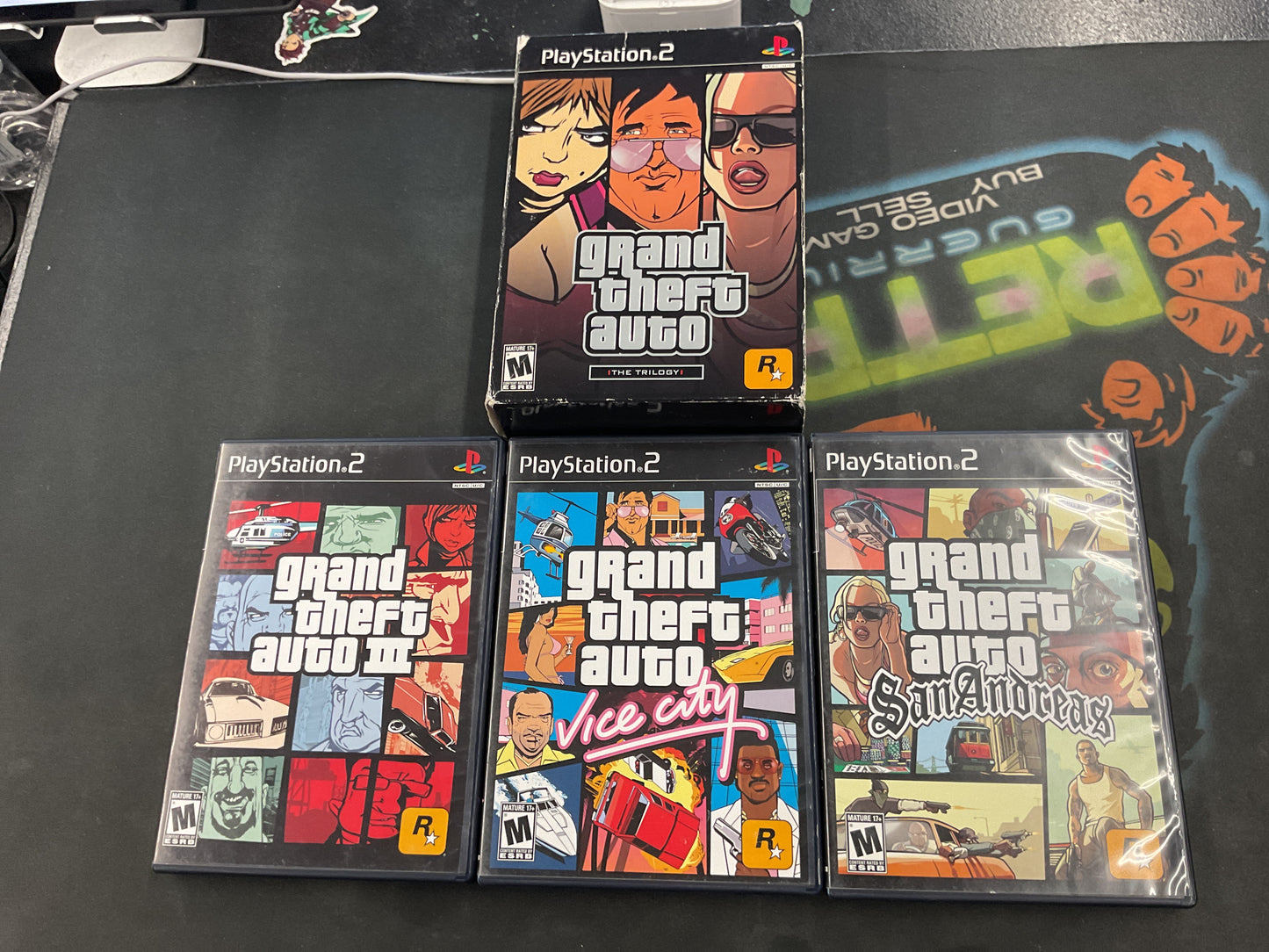 PS2 Grand Theft Auto: The Trilogy