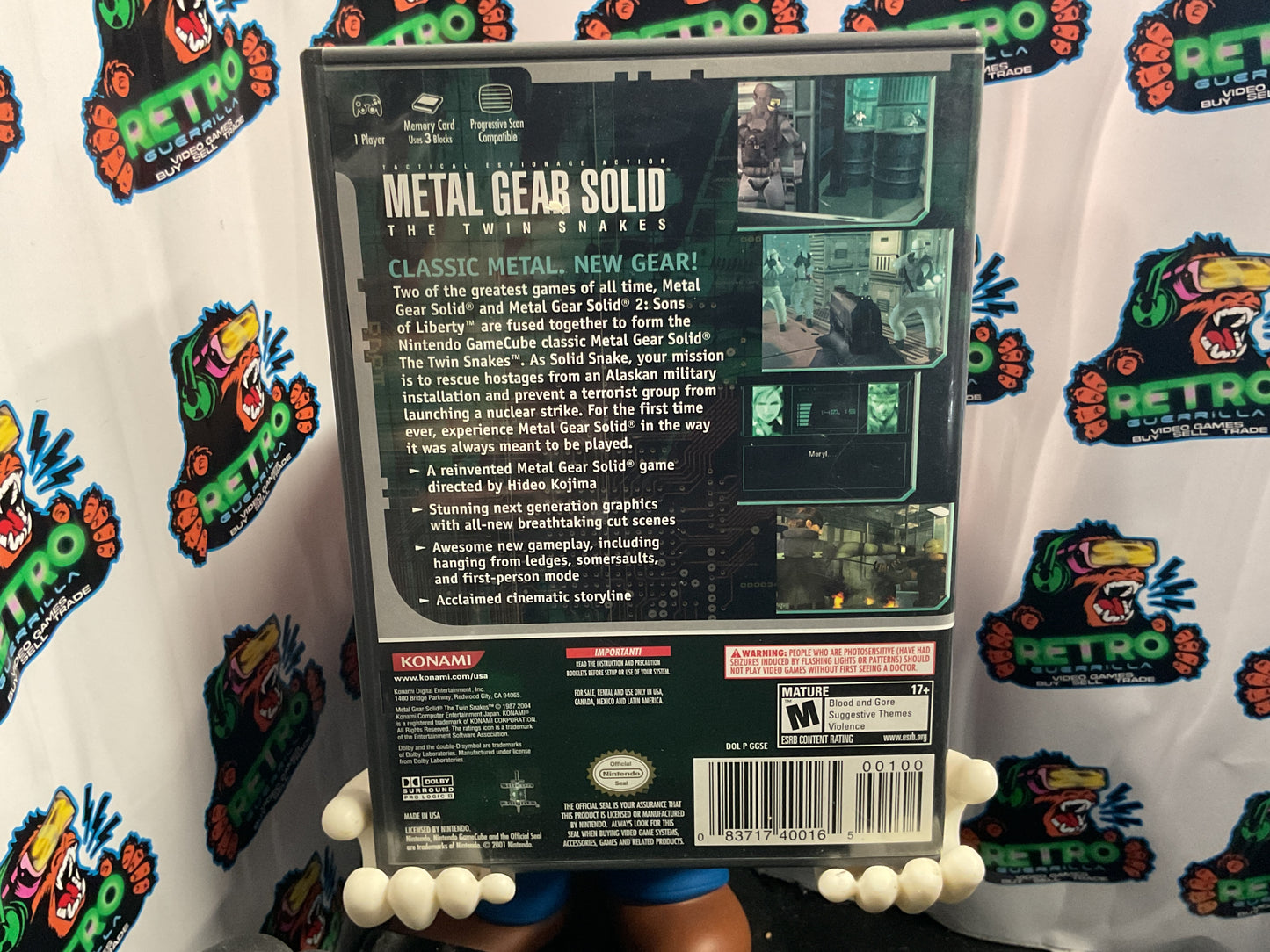 GCN Metal Gear Solid: The Twin Snakes