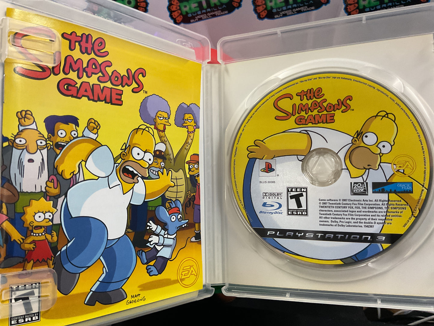PS3 The Simpsons Game