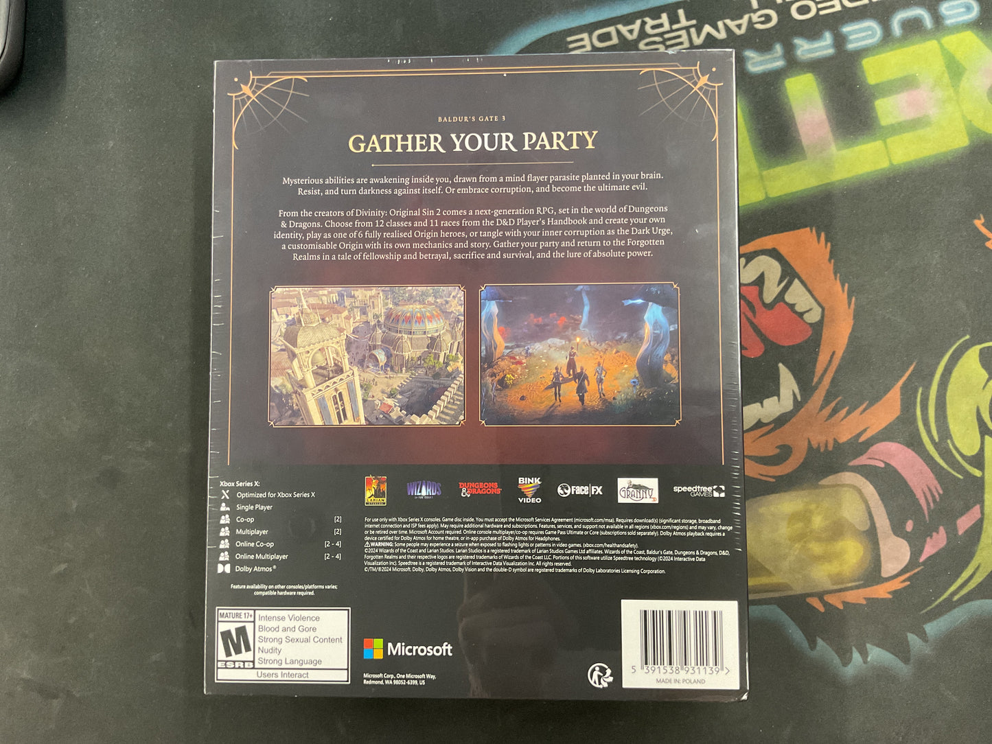 Xbox Series X Baldur’s Gate 3 Deluxe Edition