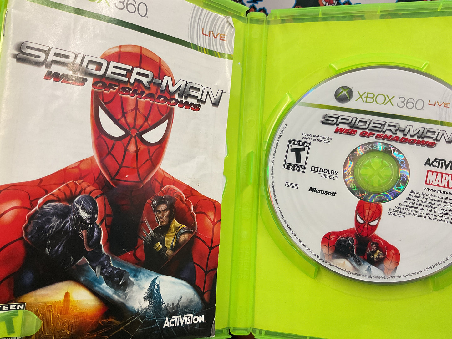 Xbox 360 Spider-Man: Web of Shadows (Condition Discount)