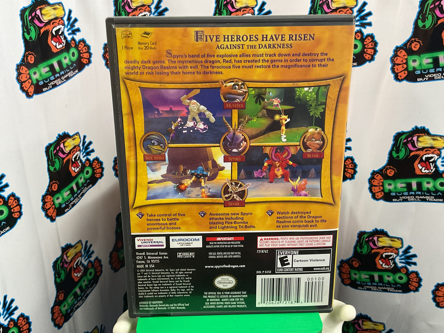 Gamecube Spyro: A Hero’s Tail