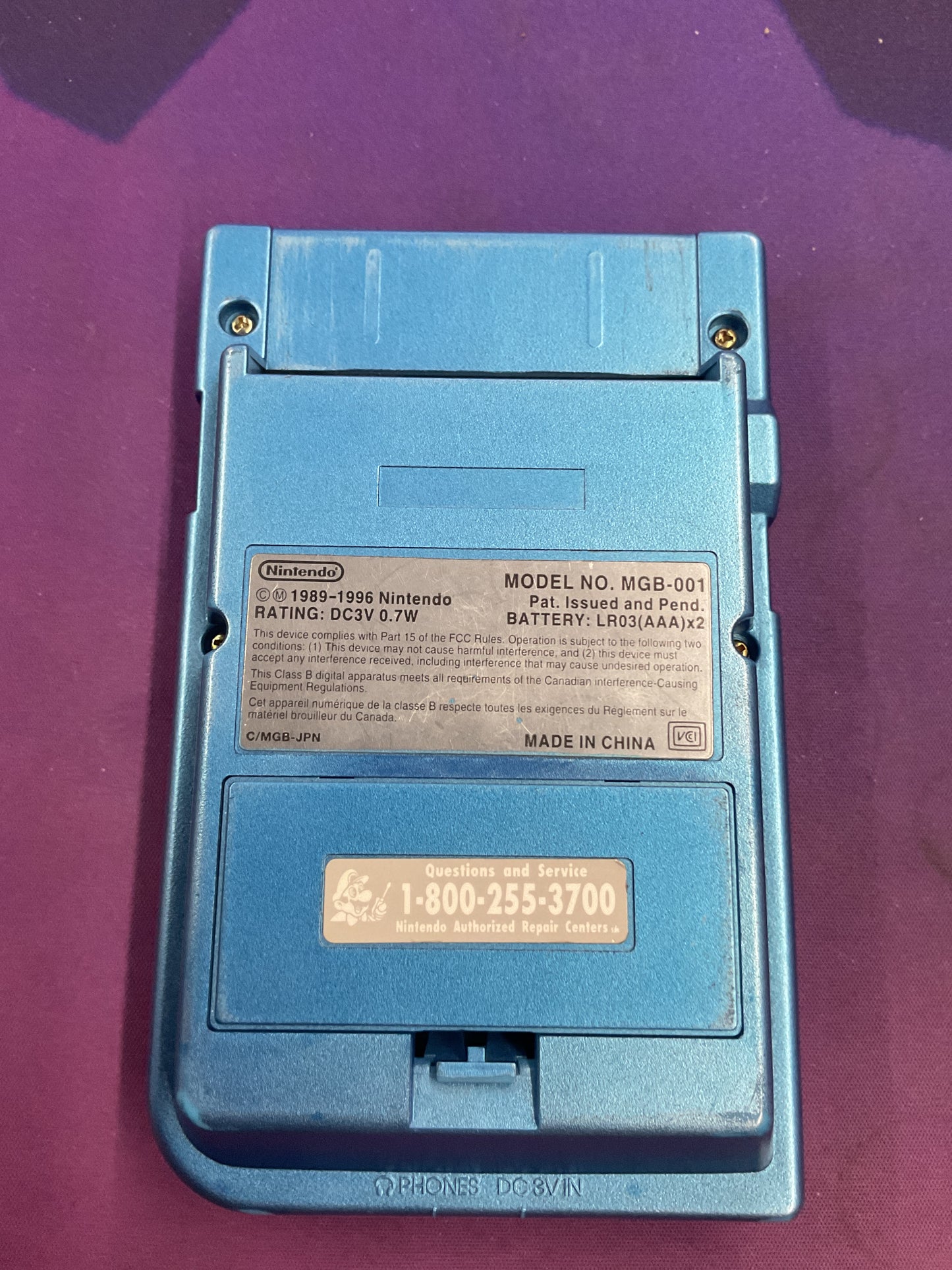 Nintendo GameBoy Pocket