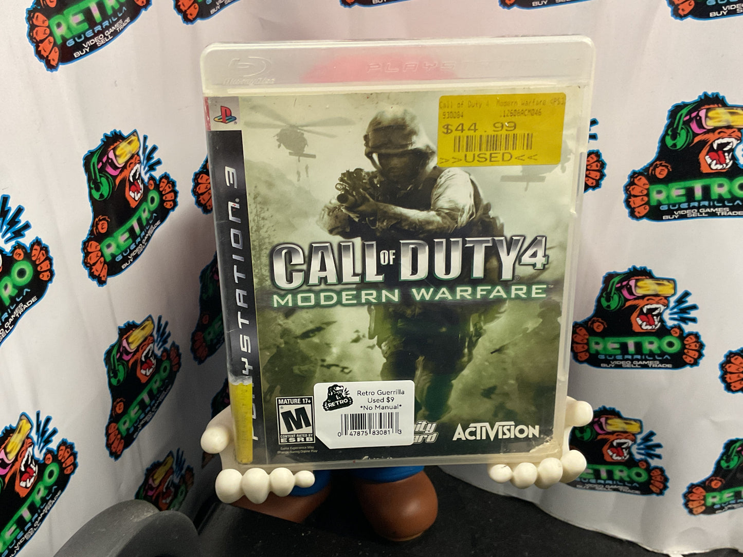 PS3 Call of Duty 4: Modern Warfare