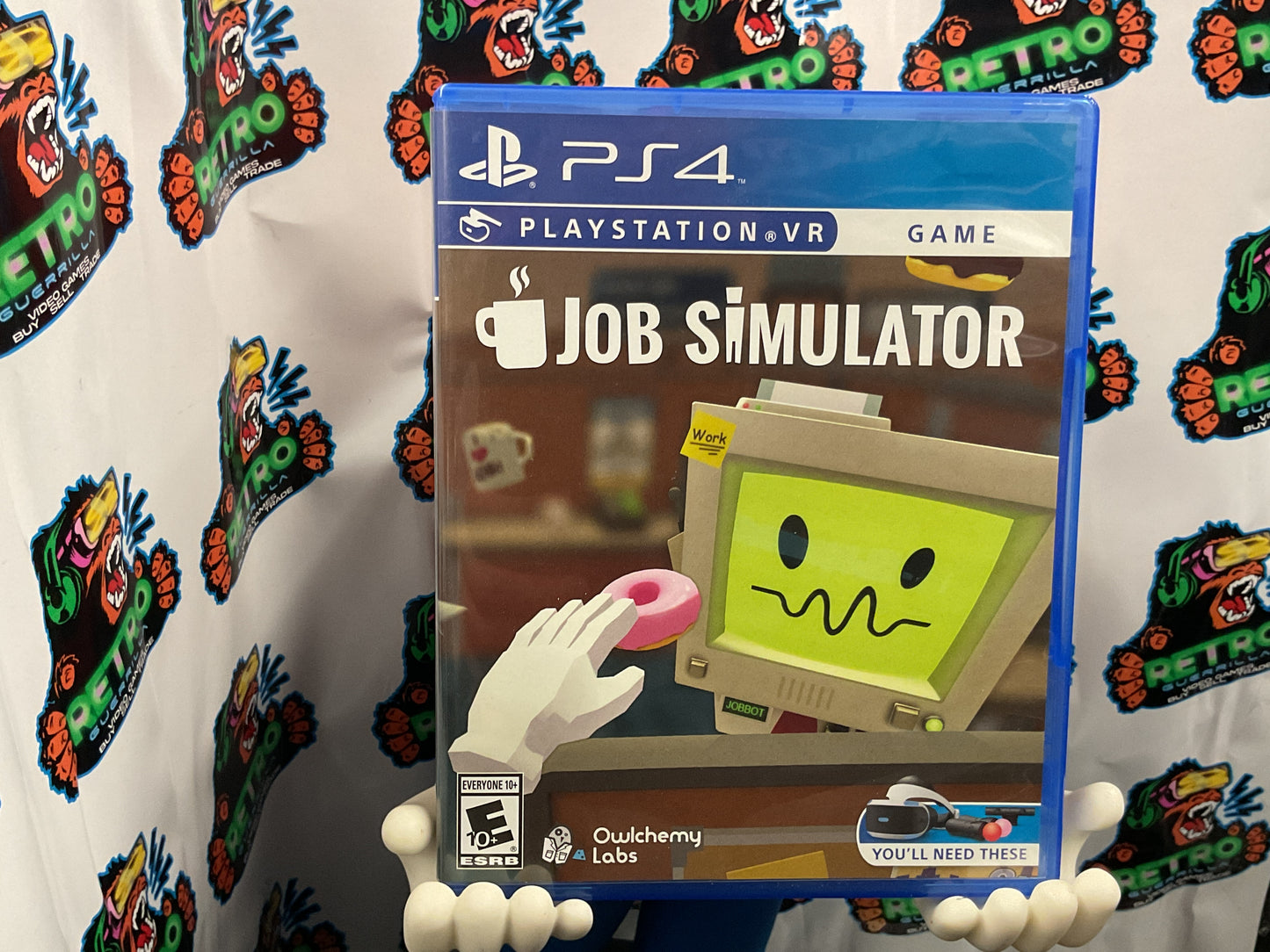 PS4 VR Job Simulator