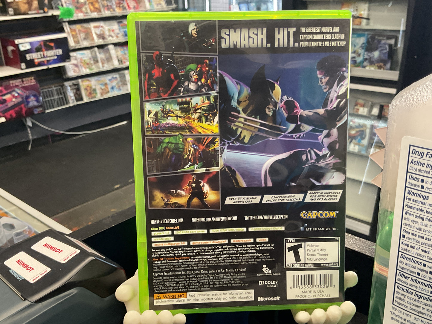 Xbox 360 Marvel vs. Capcom 3: Fate of Two Worlds