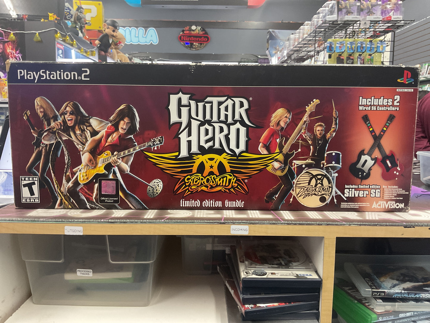 PS2 Guitar Hero Aerosmith