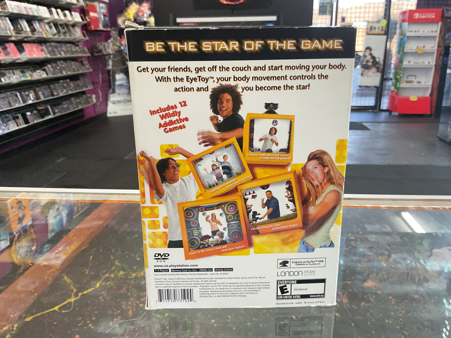 PS2 Eye Toy Play Bundle (with Camera)