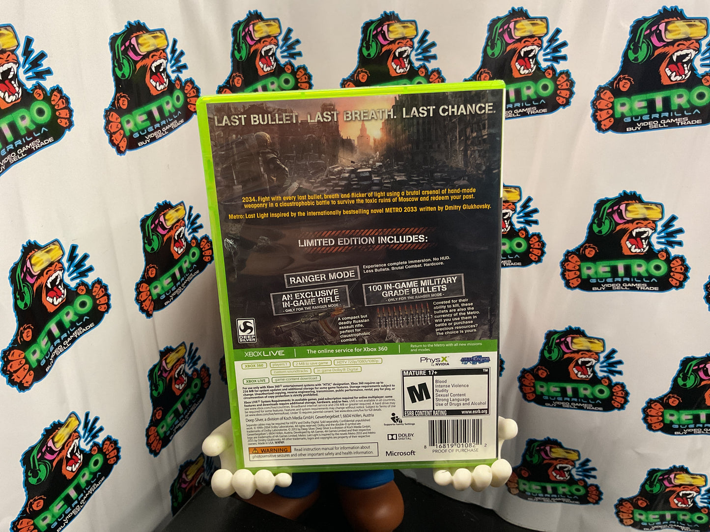 Xbox 360 Metro Last Light