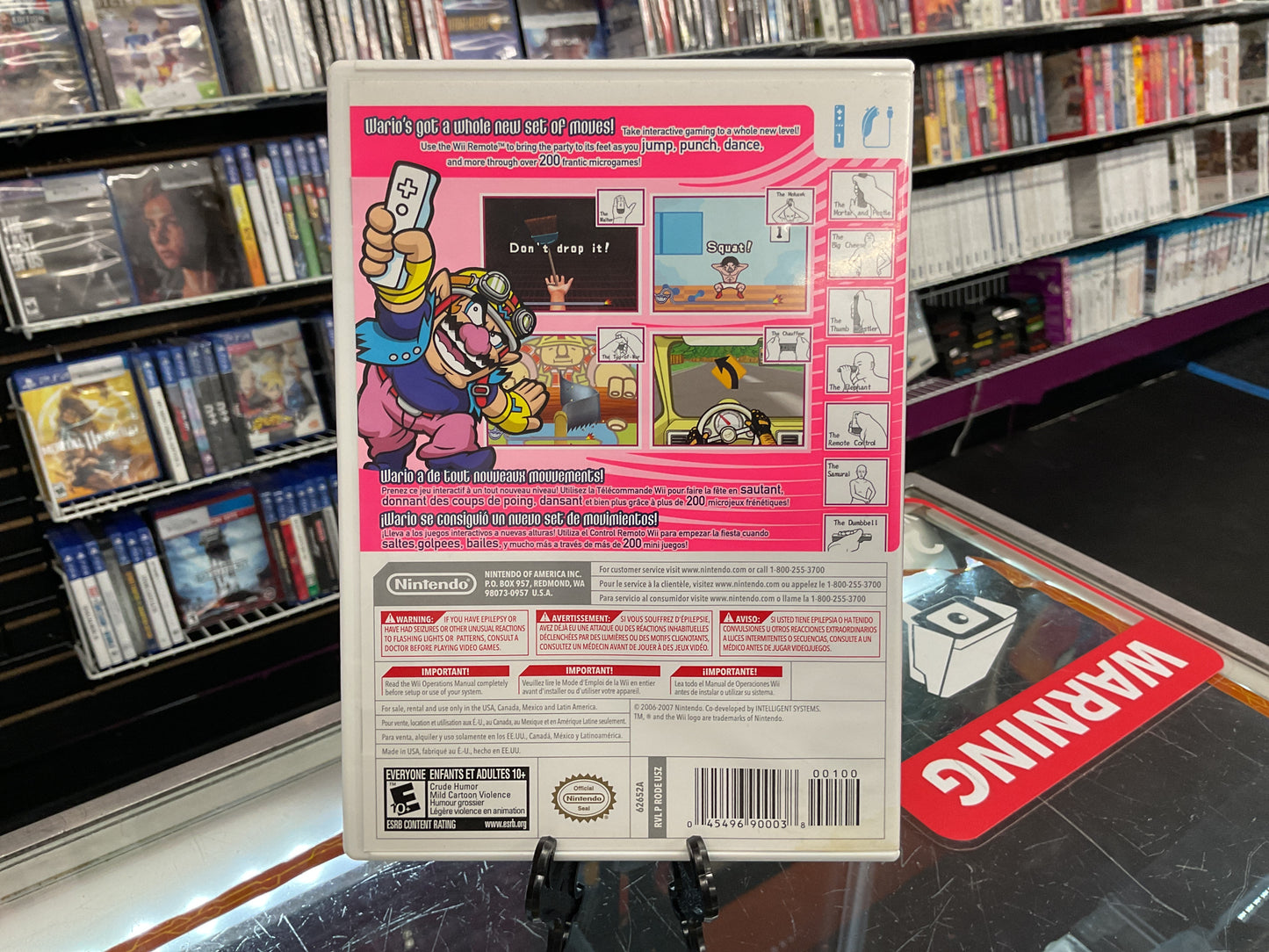 Nintendo Wii WarioWare Smooth Moves