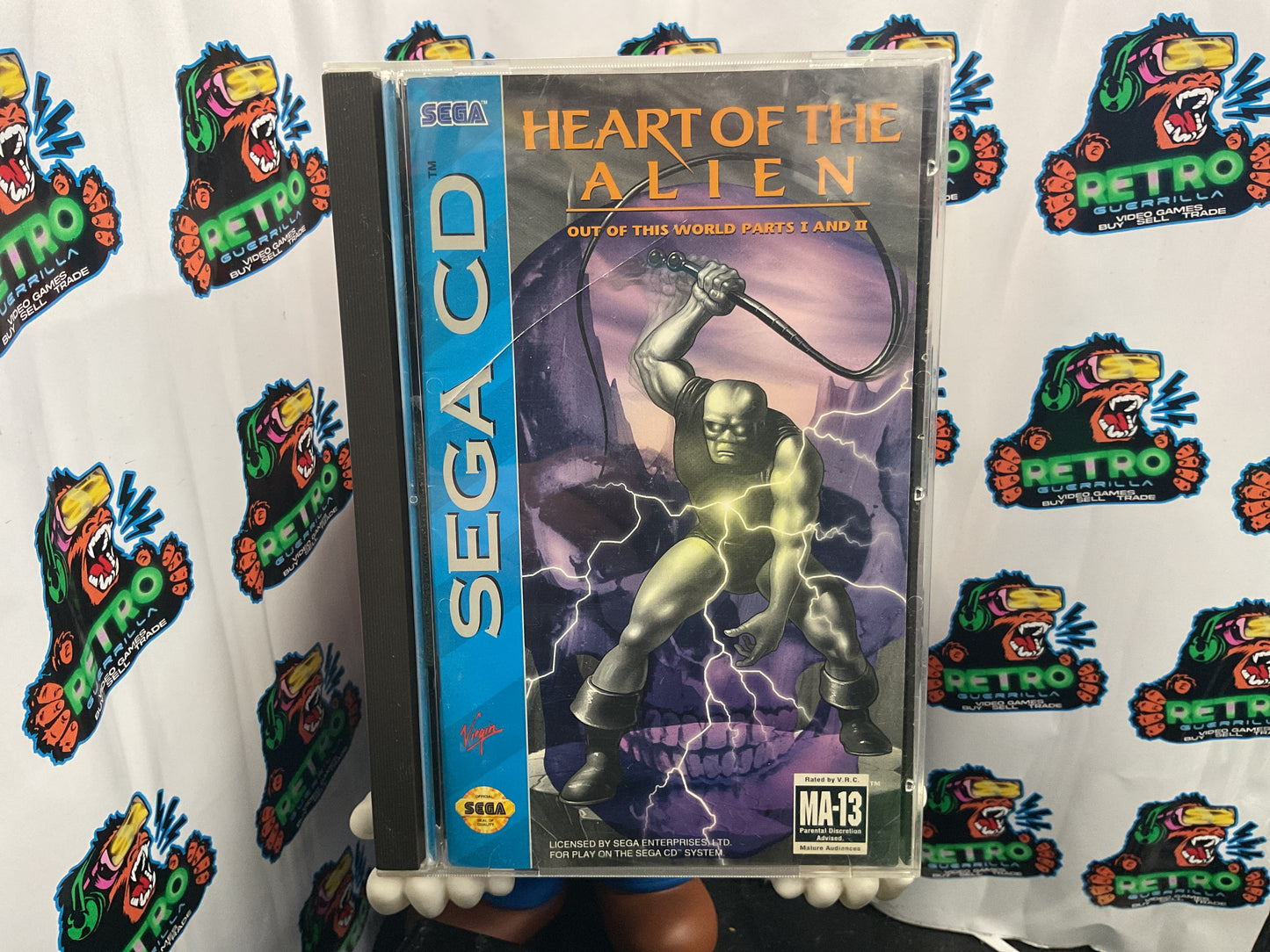 SEGA CD Heart of the Alien (Out of This World Parts 1 & 2)