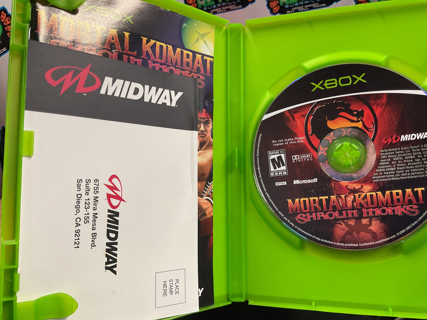 Xbox Mortal Kombat: Shaolin Monks