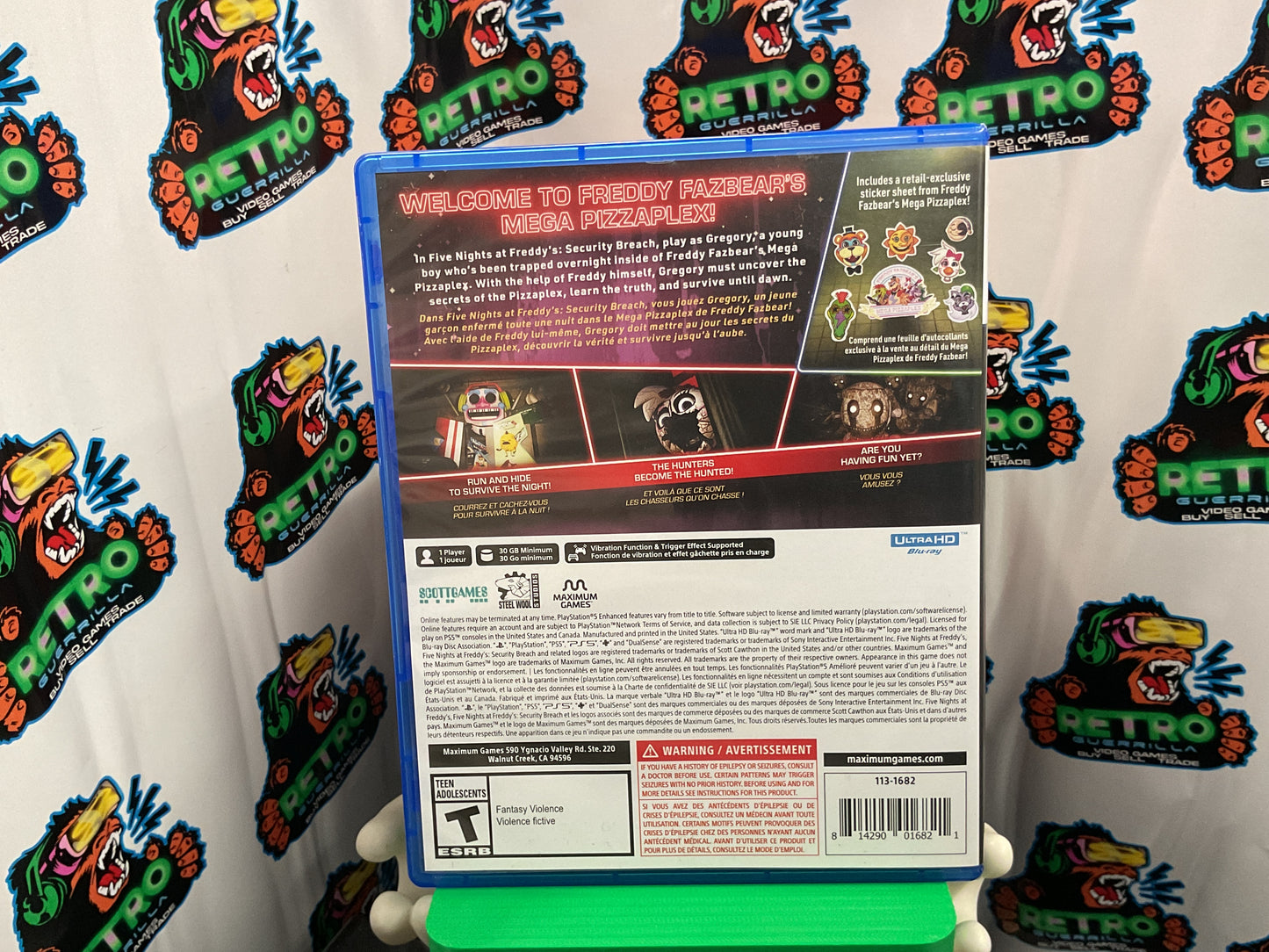 PS5 Five Nights at Freddy’s: Security Breach