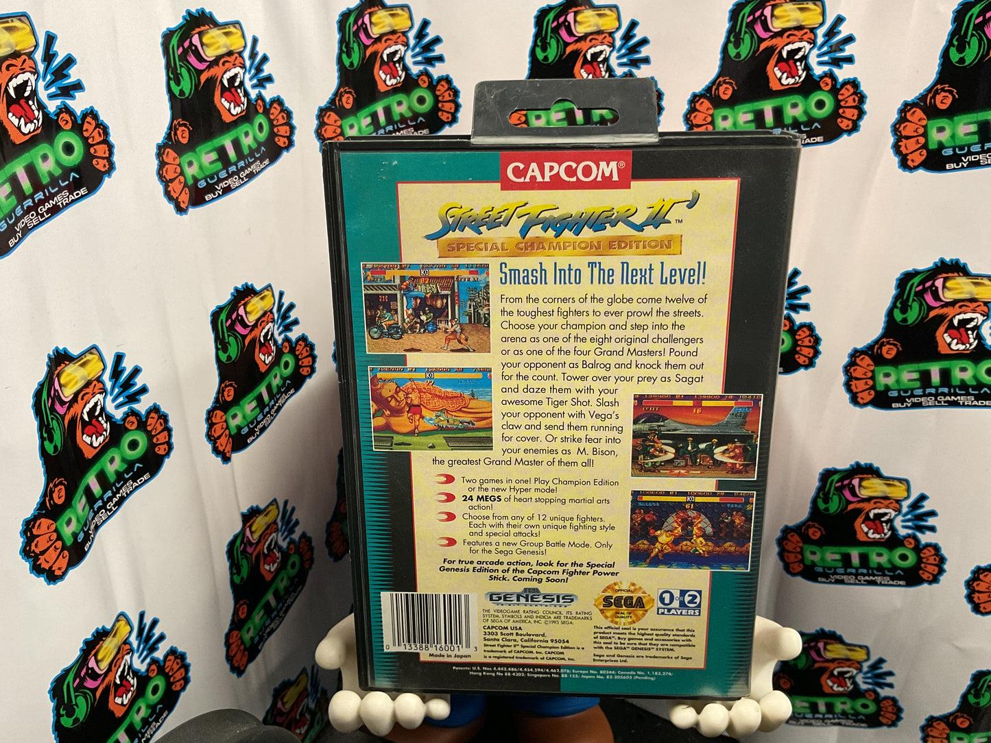 SEGA Genesis Street Fighter II Special Champion Edition
